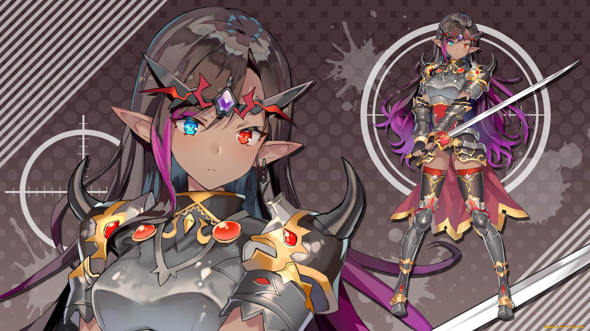 аниме, bullet, girls, phantasia, девушка, bullet, girls, phantasia