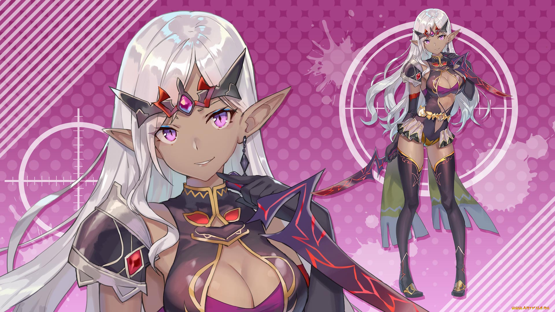 аниме, bullet, girls, phantasia, девушка, bullet, girls, phantasia