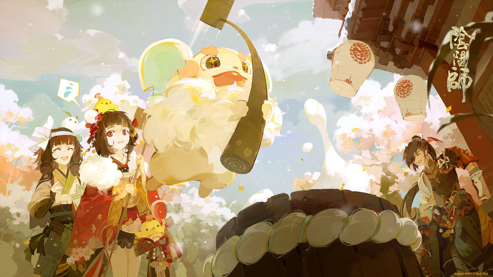 аниме, onmyouji, onmyoji