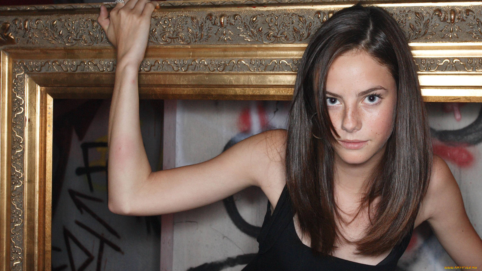 девушки, kaya, scodelario, рама, шатенка