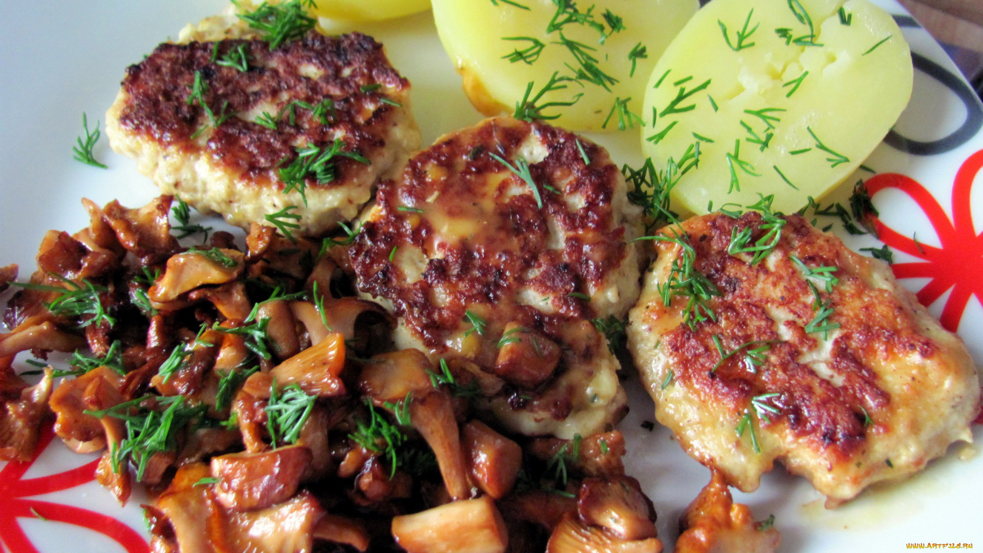 еда, мясные, блюда, котлеты