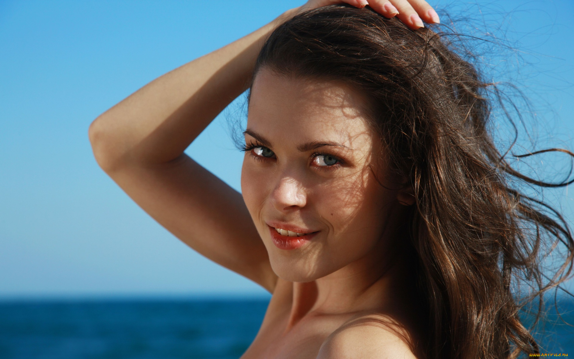 alina, mayer, девушки, модель, девушка, причёска, макияж, флирт, красотка, взгляд, поза, amelie, b, алина, паневская, alina, mayer, портрет, лицо