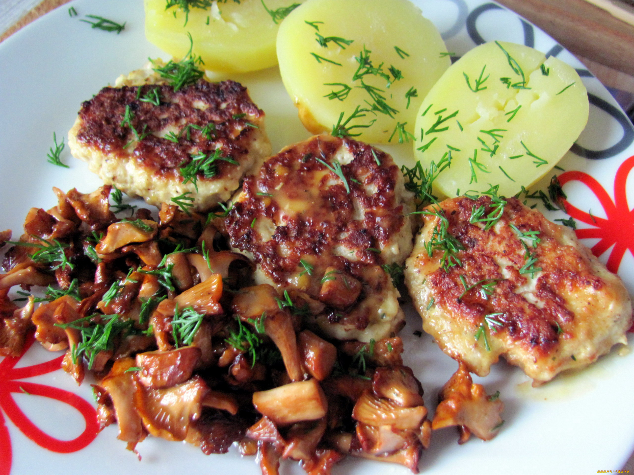 еда, мясные, блюда, котлеты