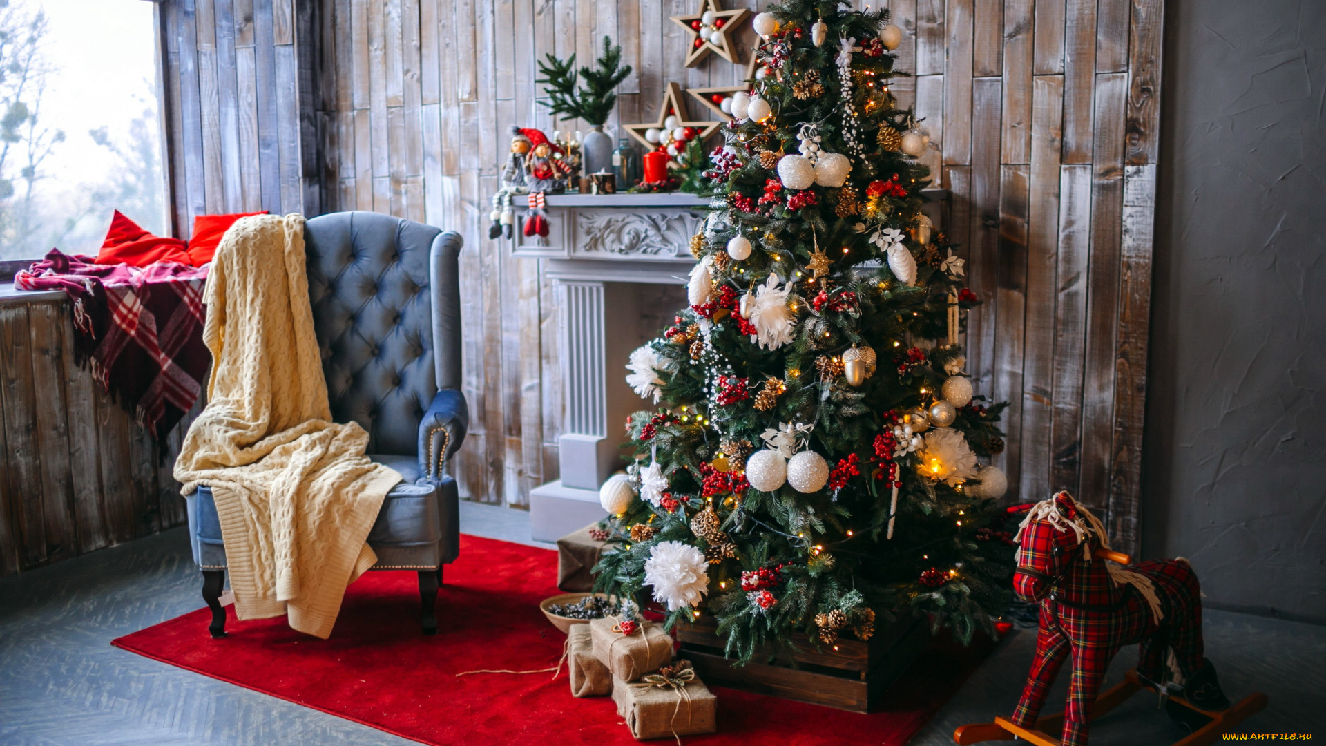 праздничные, ёлки, елка, подарки