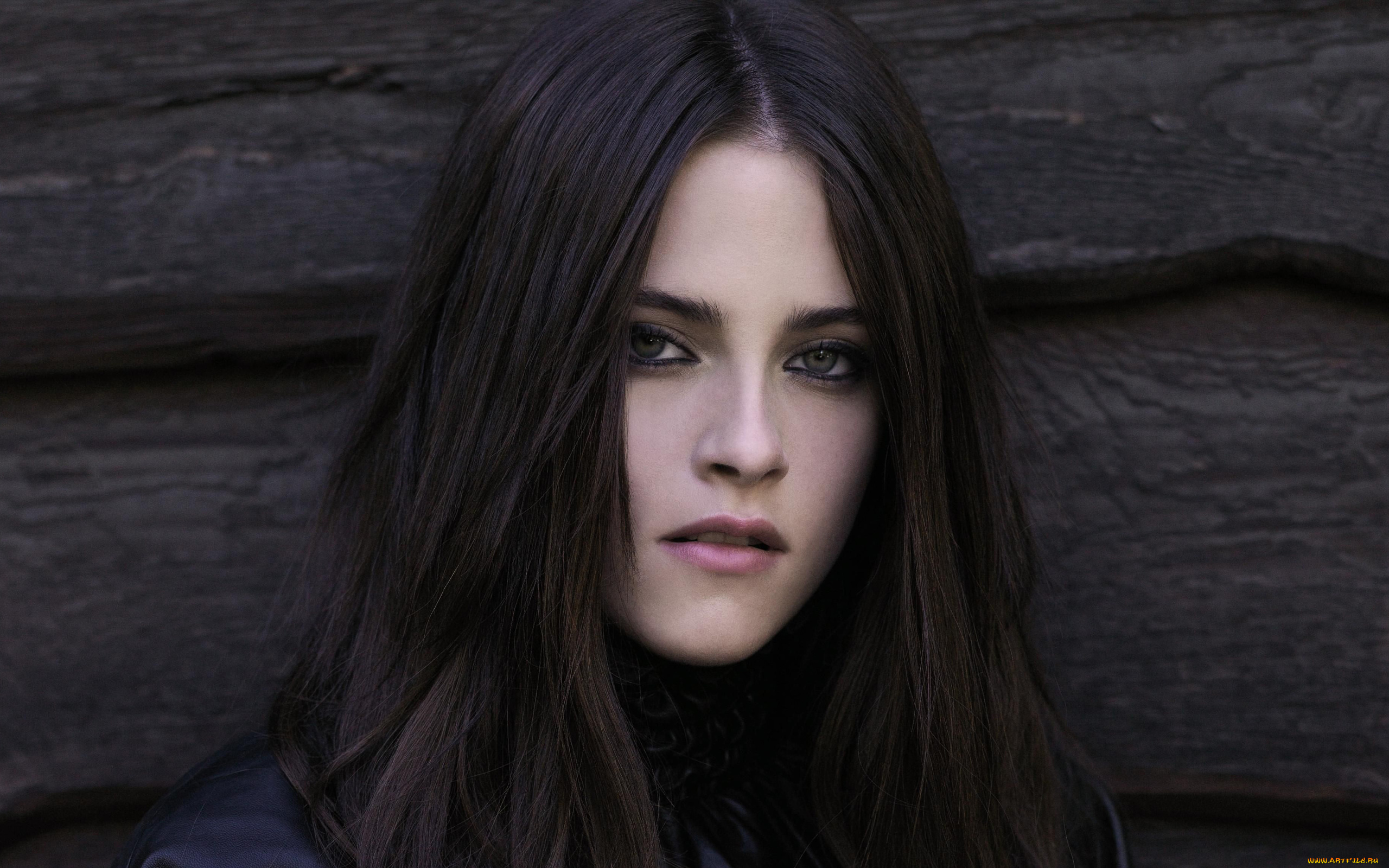 девушки, kristen, stewart, актриса, брюнетка, лицо