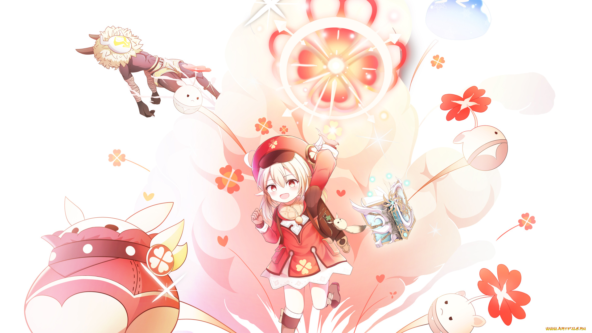 аниме, genshin, impact, genshin, impact