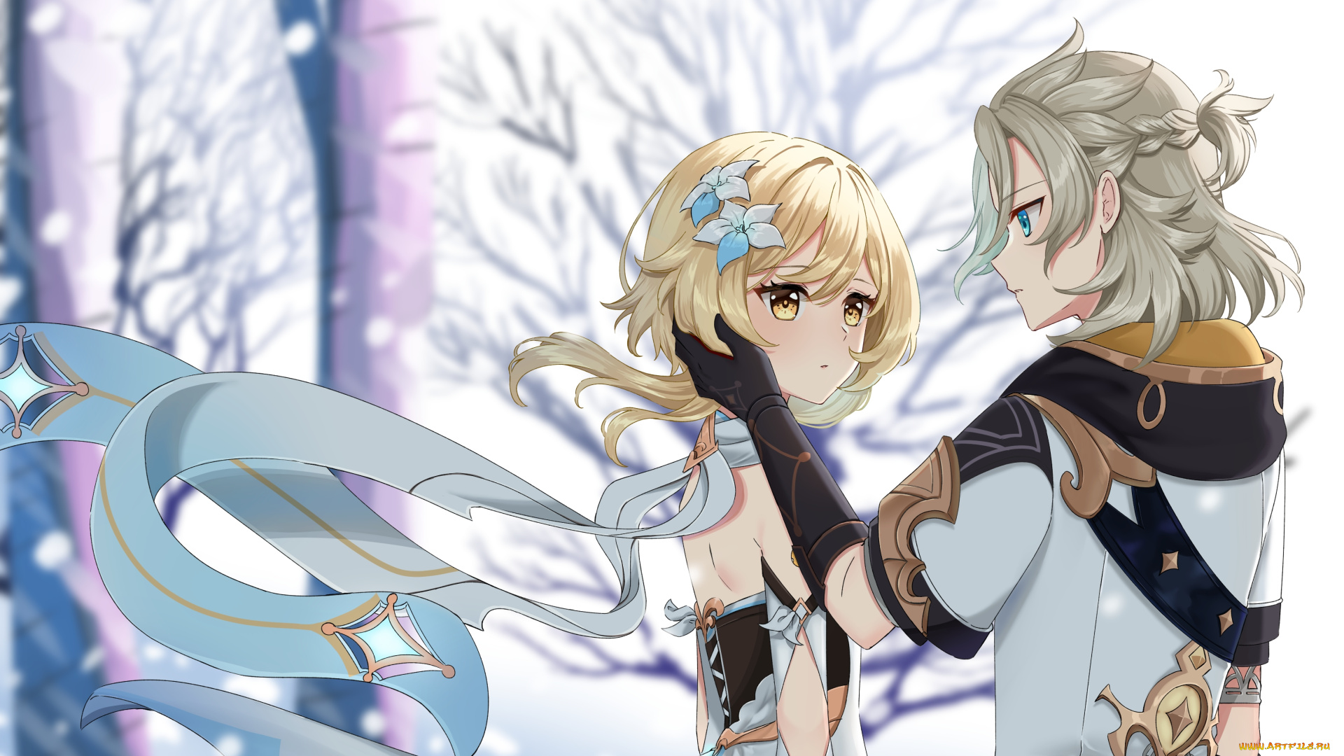 аниме, genshin, impact, genshin, impact