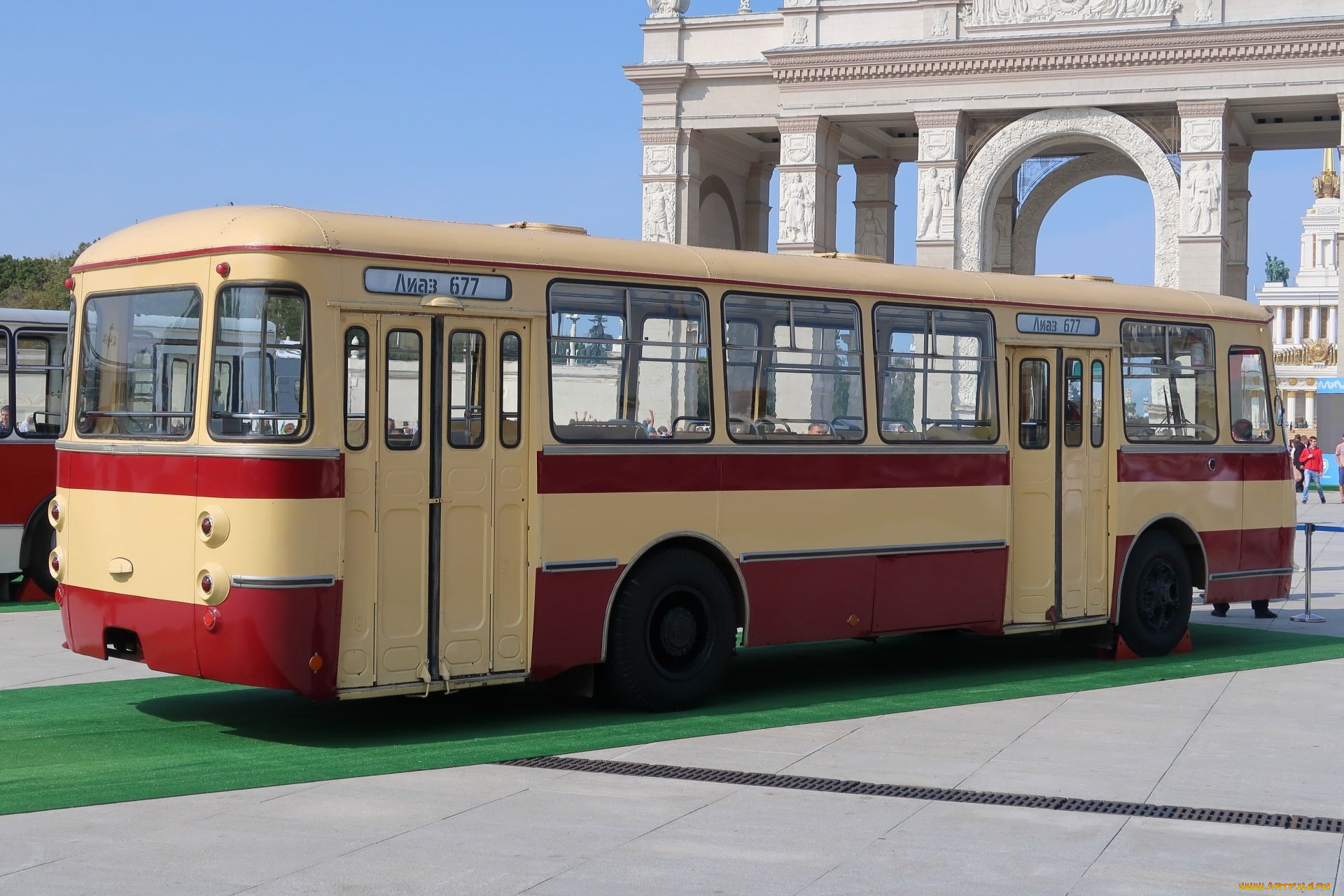 лиаз-, 677, автомобили, автобусы, лиаз-, 677, автобус, ретро