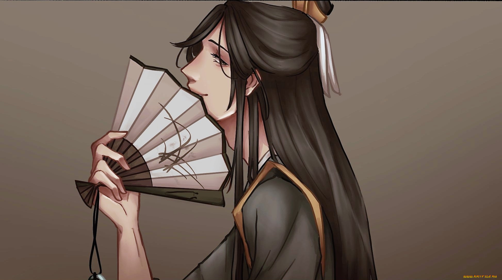 аниме, mo, dao, zu, shi, не, хуайсан, веер