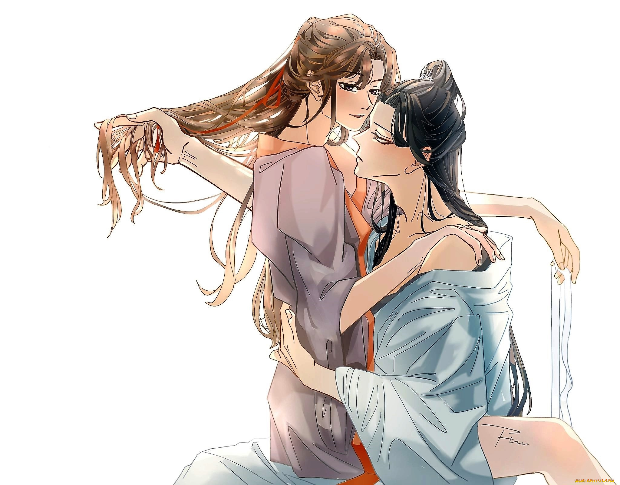 аниме, mo, dao, zu, shi, вэй, усянь, лань, ванцзы