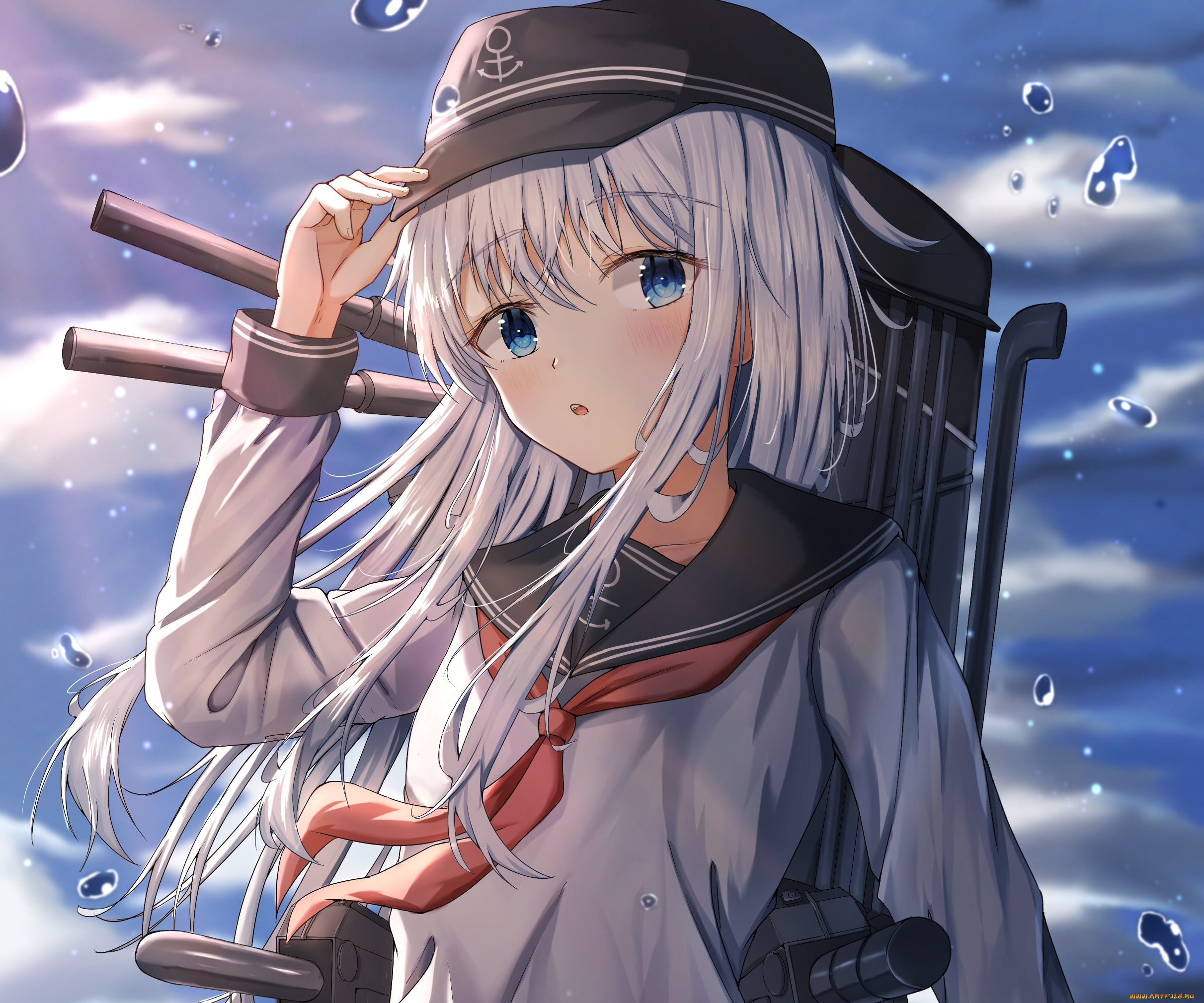 аниме, kantai, collection, флотская, коллекция