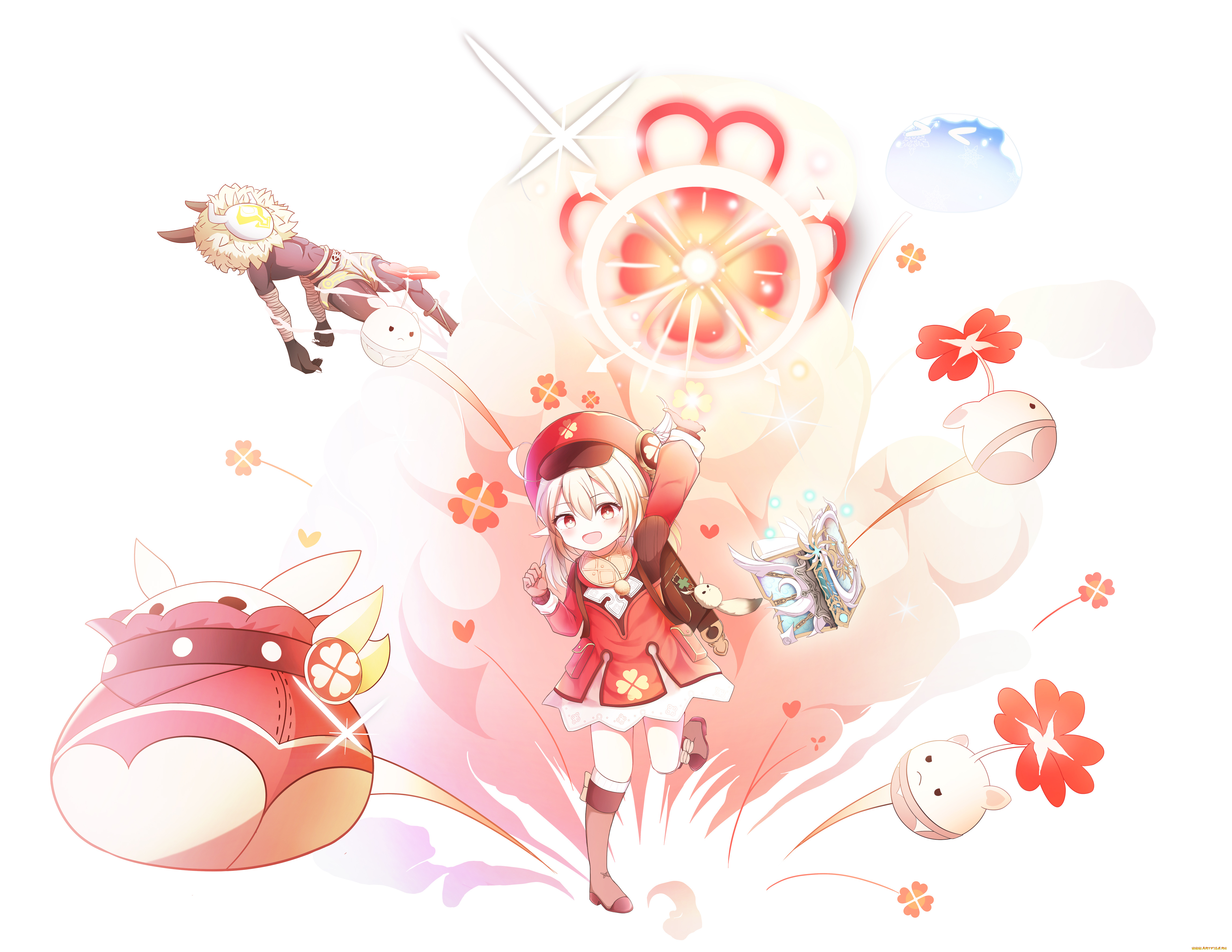 аниме, genshin, impact, genshin, impact