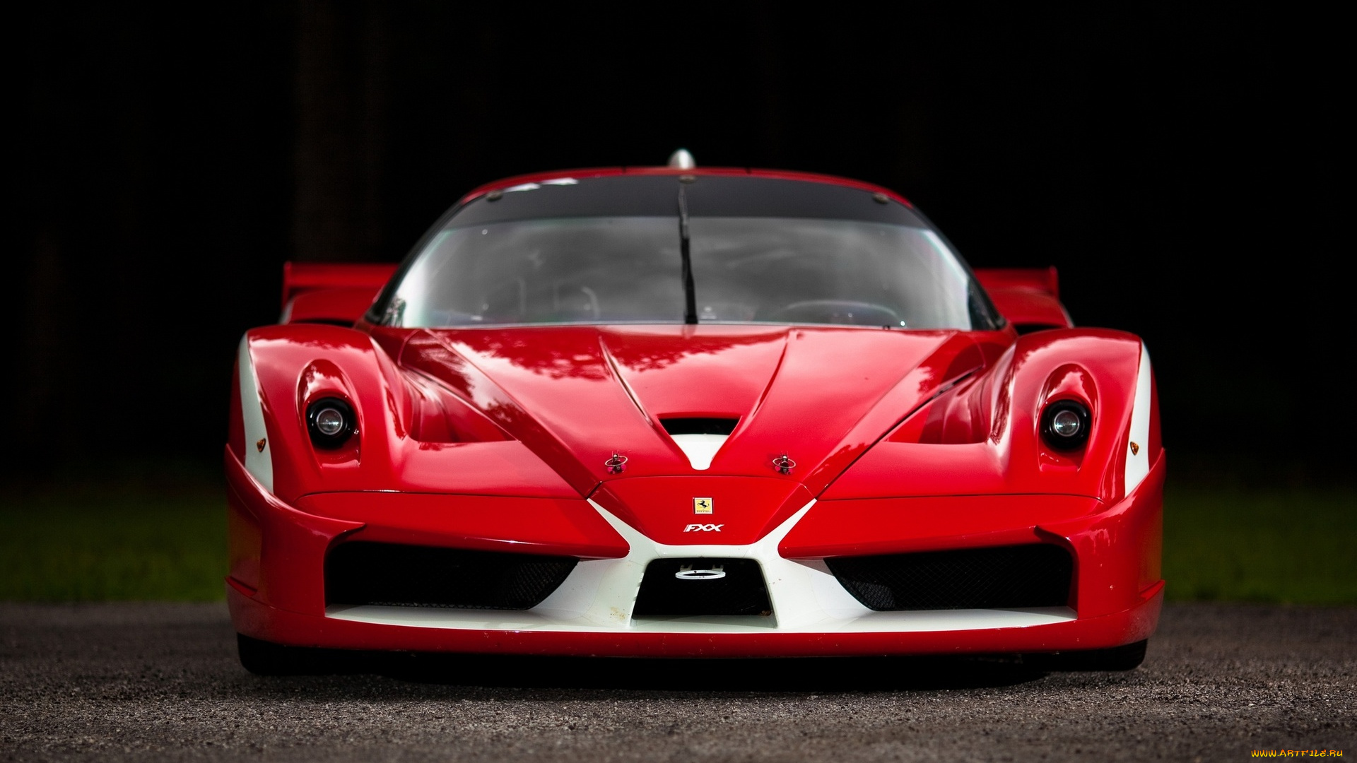 ferrari, fxx, автомобили, ferrari, феррари, красный