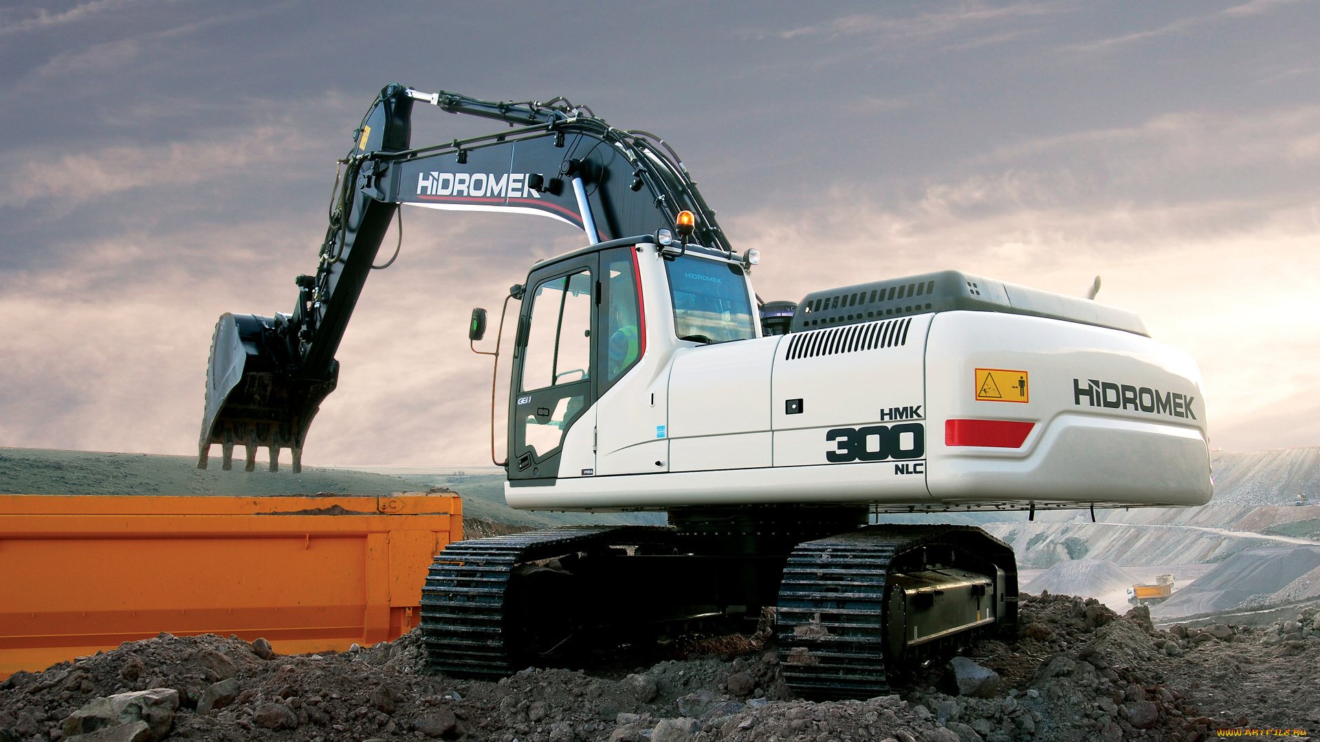 техника, экскаваторы, hidromek