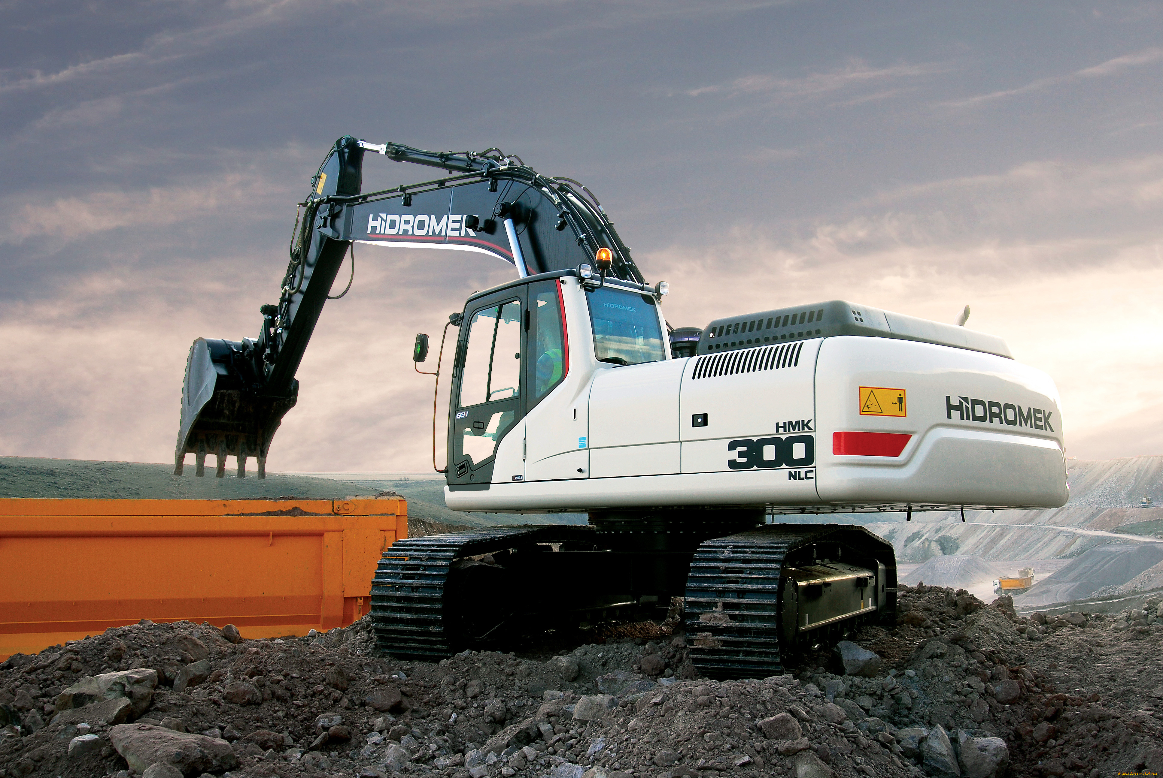 техника, экскаваторы, hidromek
