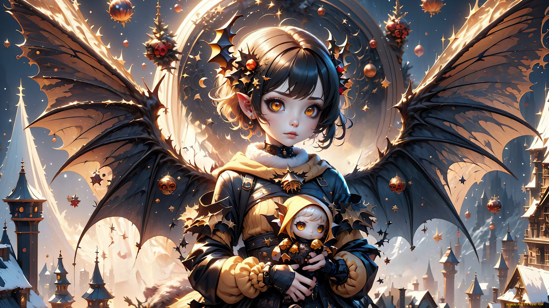 аниме, ангелы, , демоны, нейросети, графика, нейроарт, ai, art, нейронные, сети, рисунки, нейро, искусство, нейрографика, graphics, neuroart, neural, networks, drawings, neuro, neurography