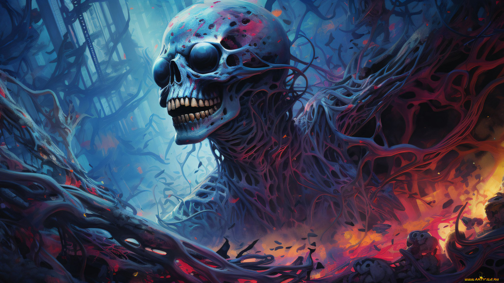 фэнтези, нежить, нейросети, графика, нейроарт, ai, art, нейронные, сети, рисунки, нейро, искусство