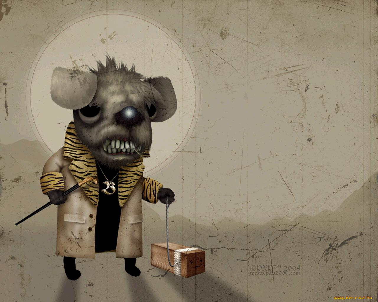 рисованные, животные, сказочные, мифические