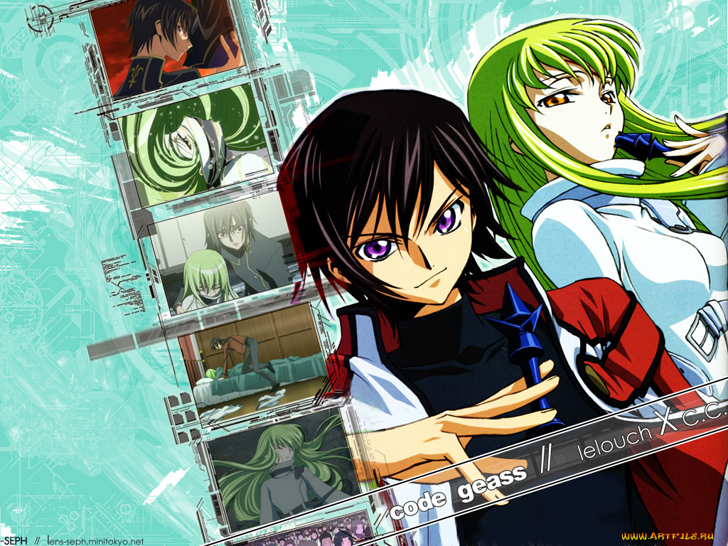 аниме, code, geass