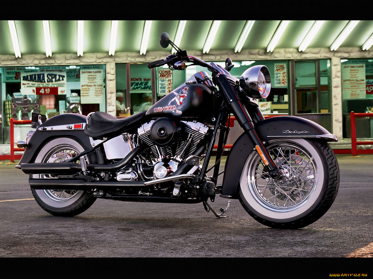 мотоциклы, harley, davidson