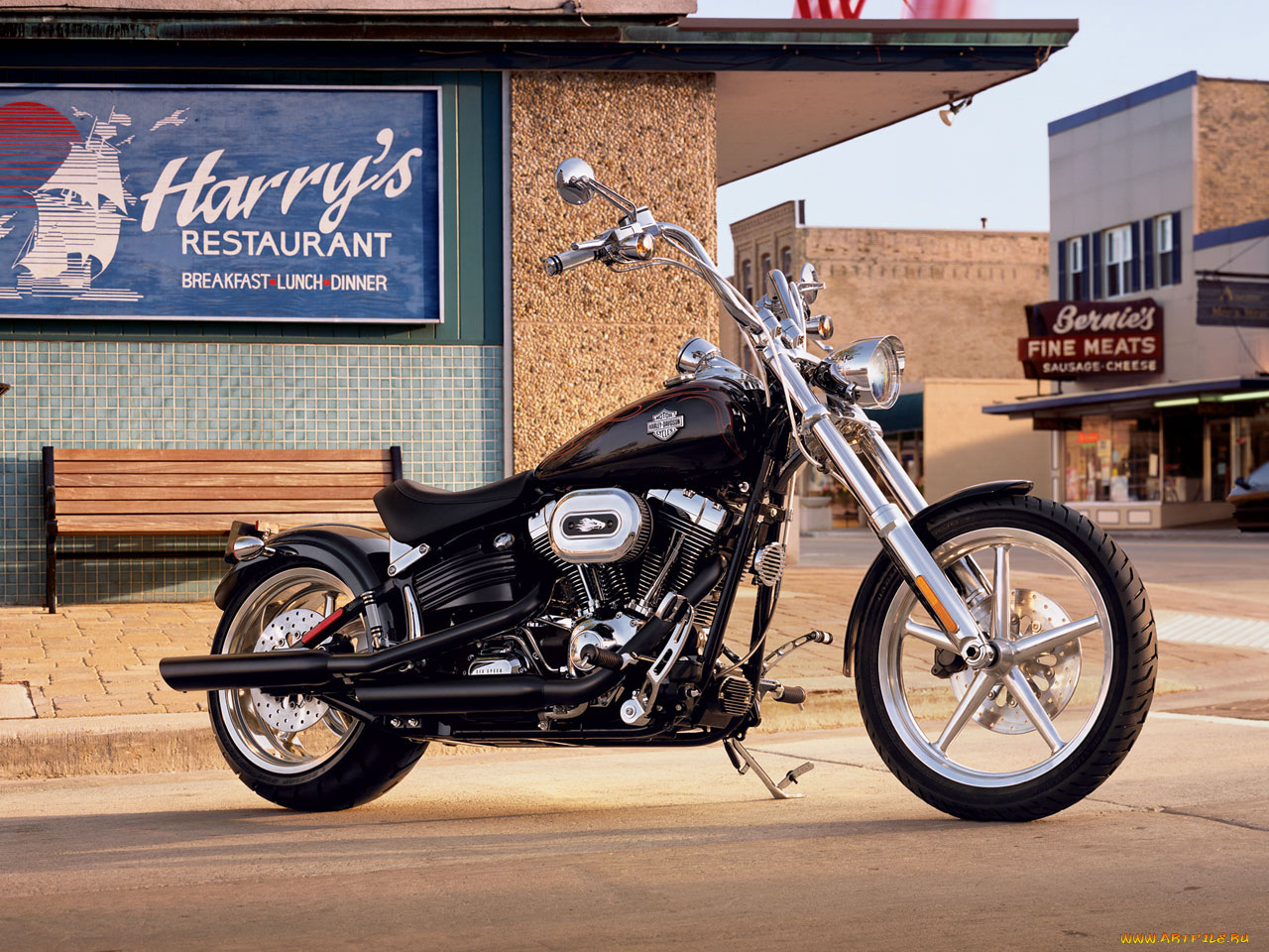 мотоциклы, harley, davidson