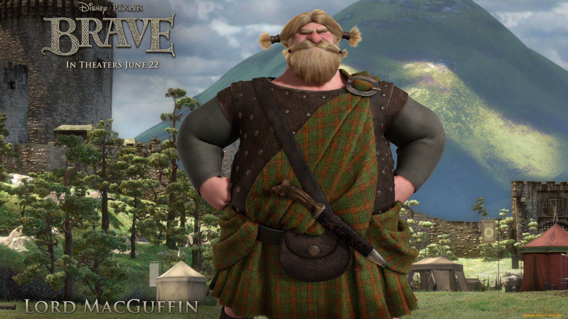 brave, мультфильмы, храбрая, сердцем