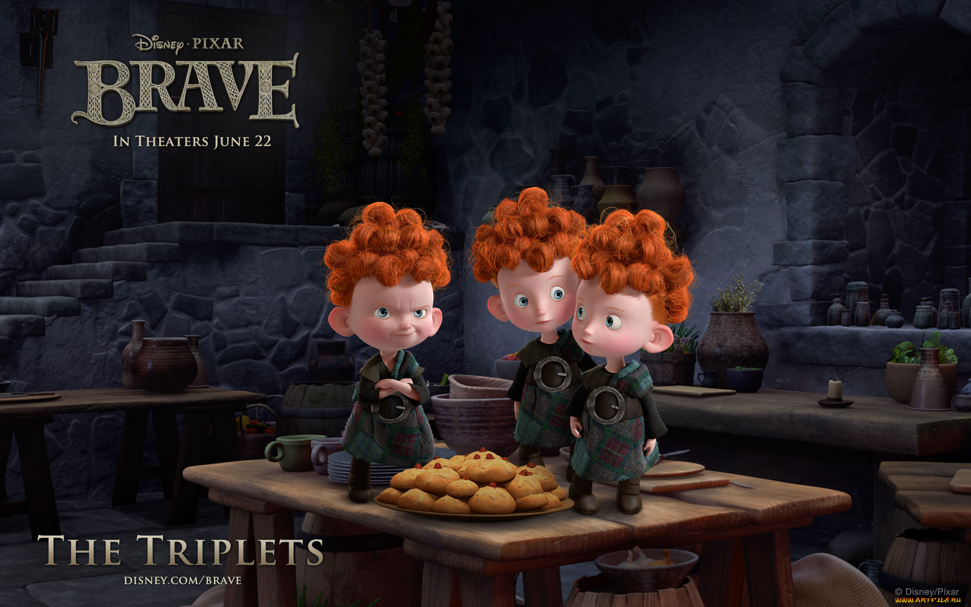 brave, мультфильмы, храбрая, сердцем