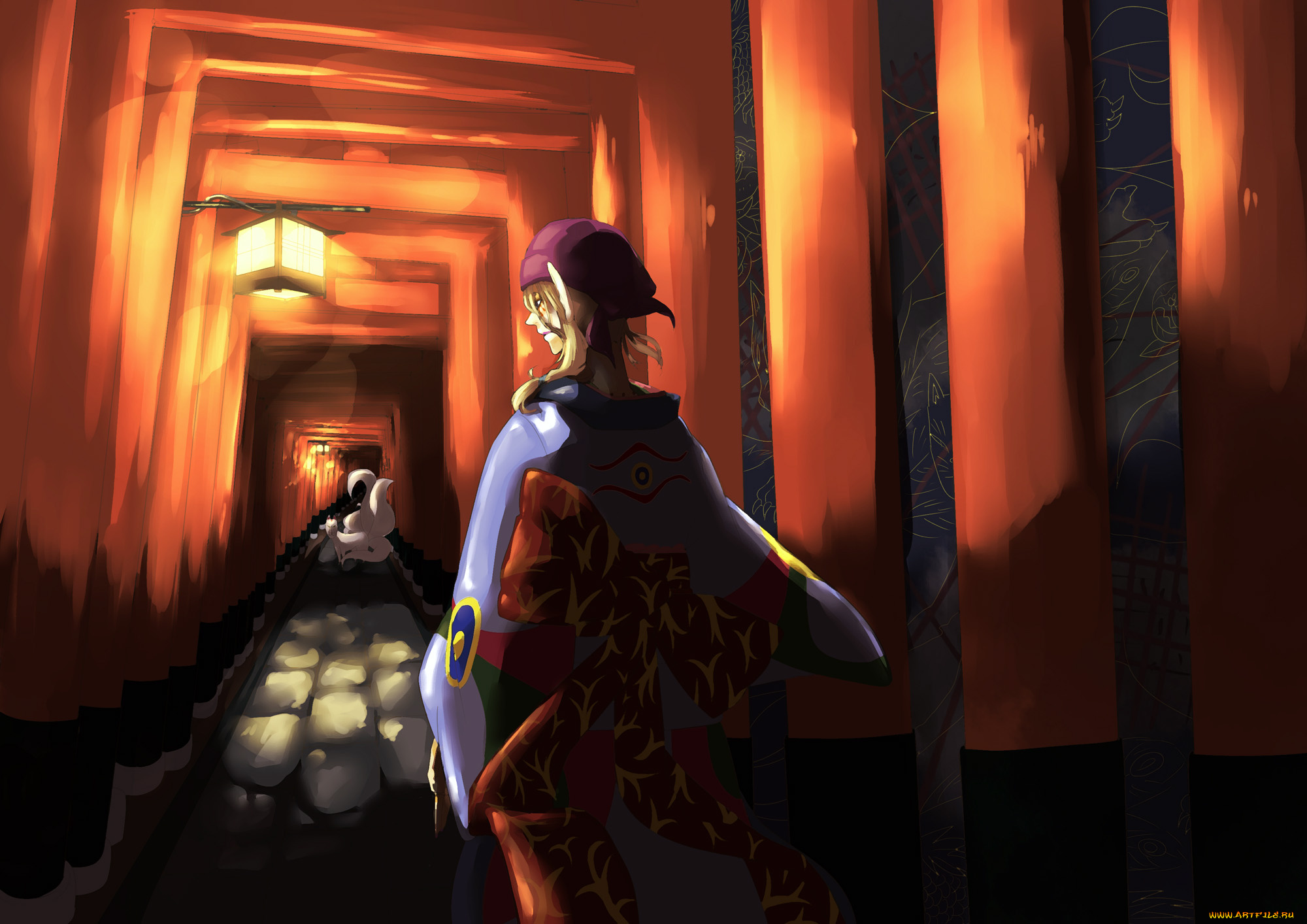 аниме, mononoke, шаман