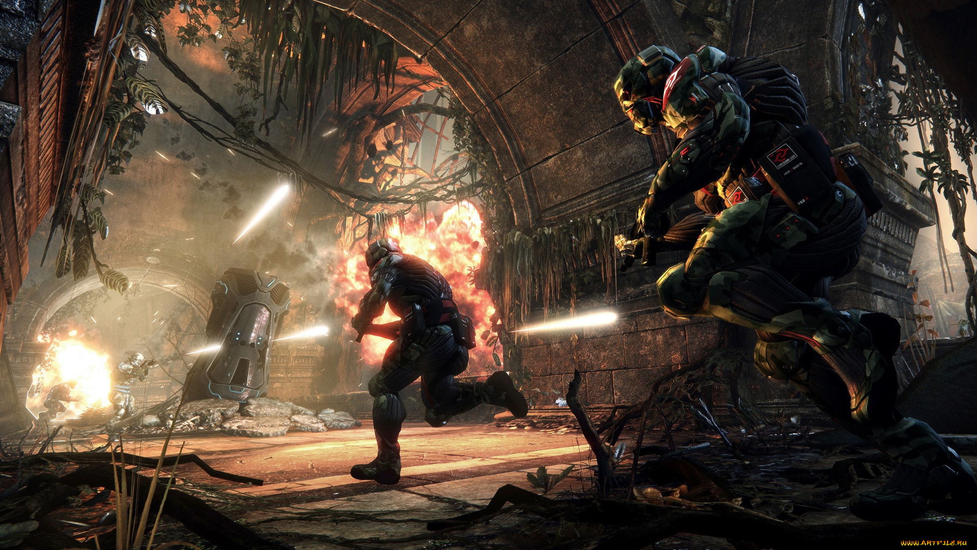 crysis, видео, игры, шутер, экшн