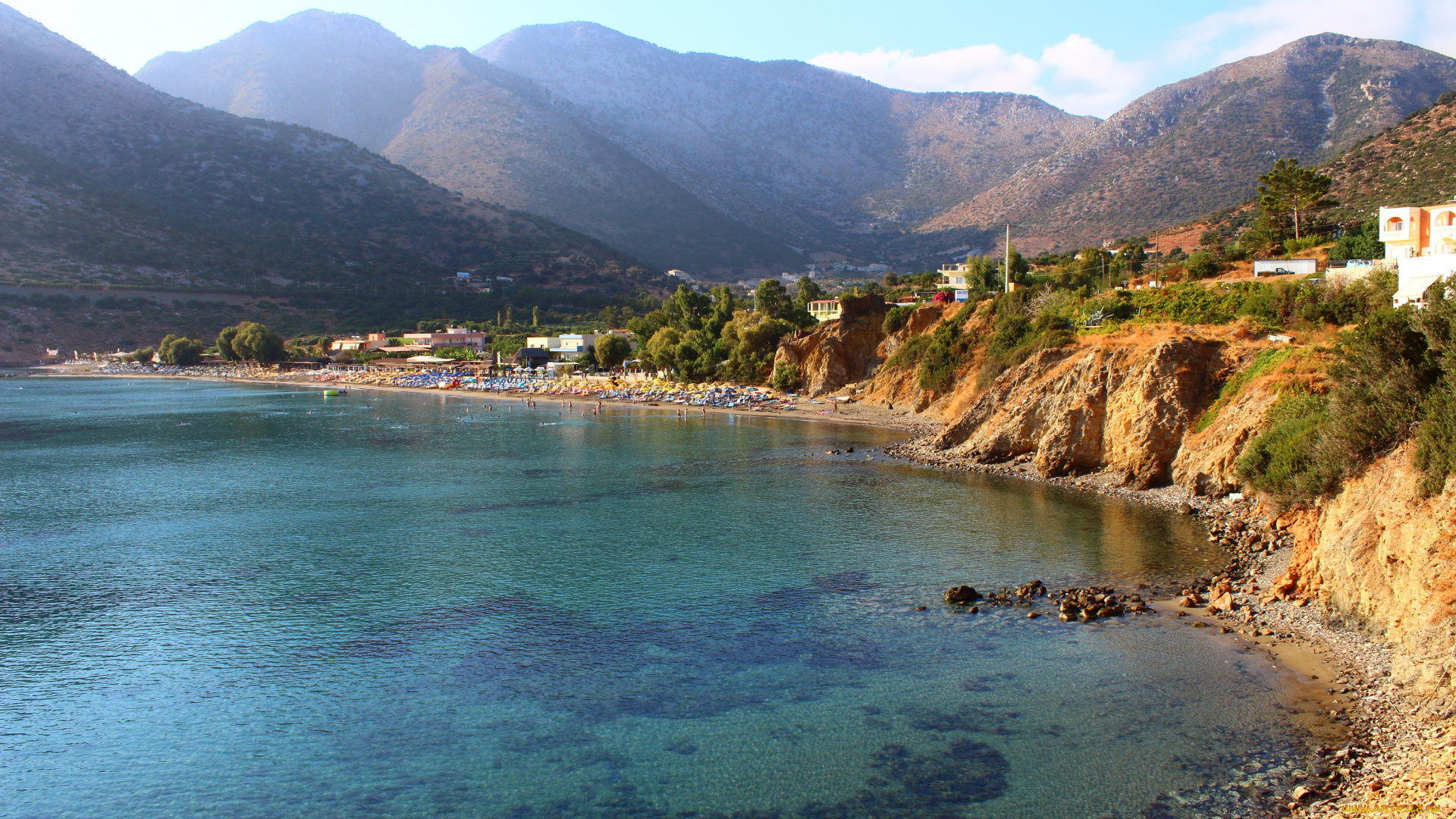 греция, крит, mpali, природа, побережье, море, берег