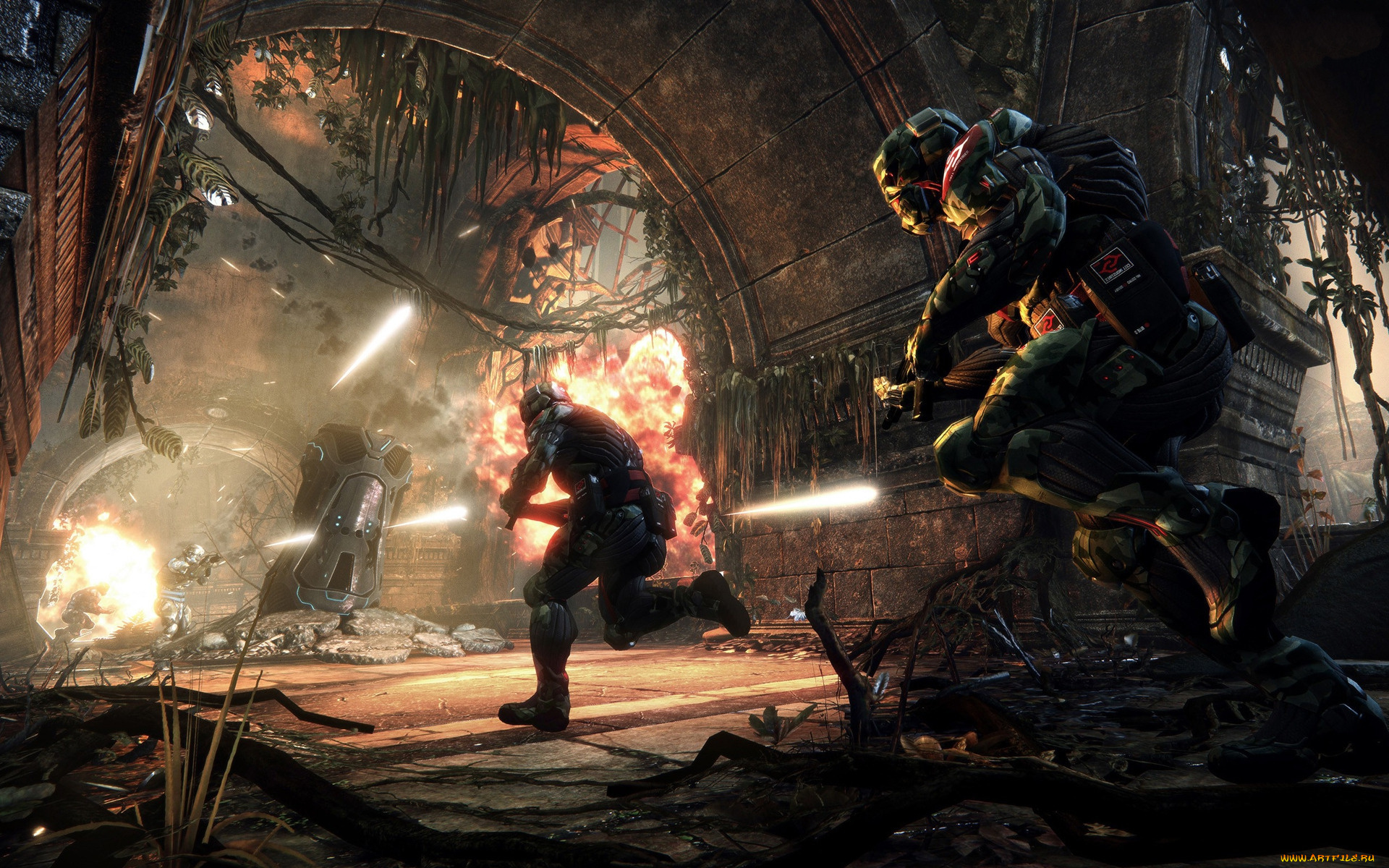 crysis, видео, игры, шутер, экшн