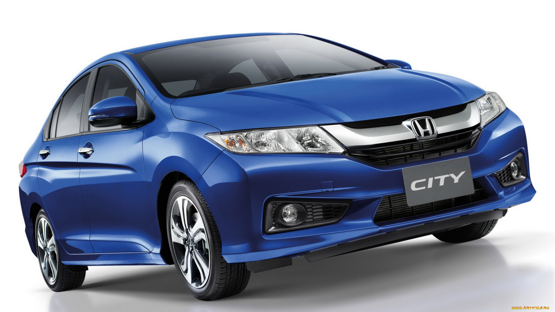автомобили, honda, th-spec, city, синий, 2014