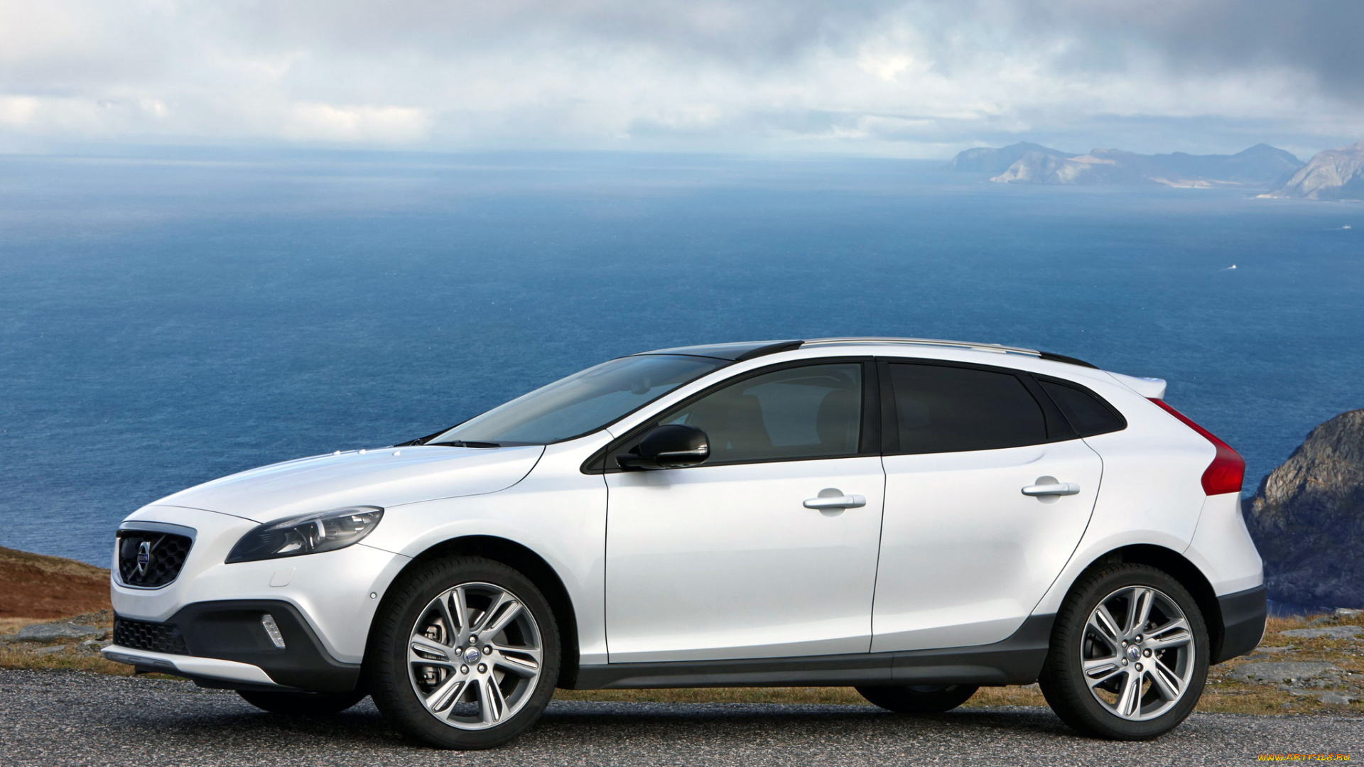 автомобили, volvo, country, cross, v40, светлый, 2012, d4