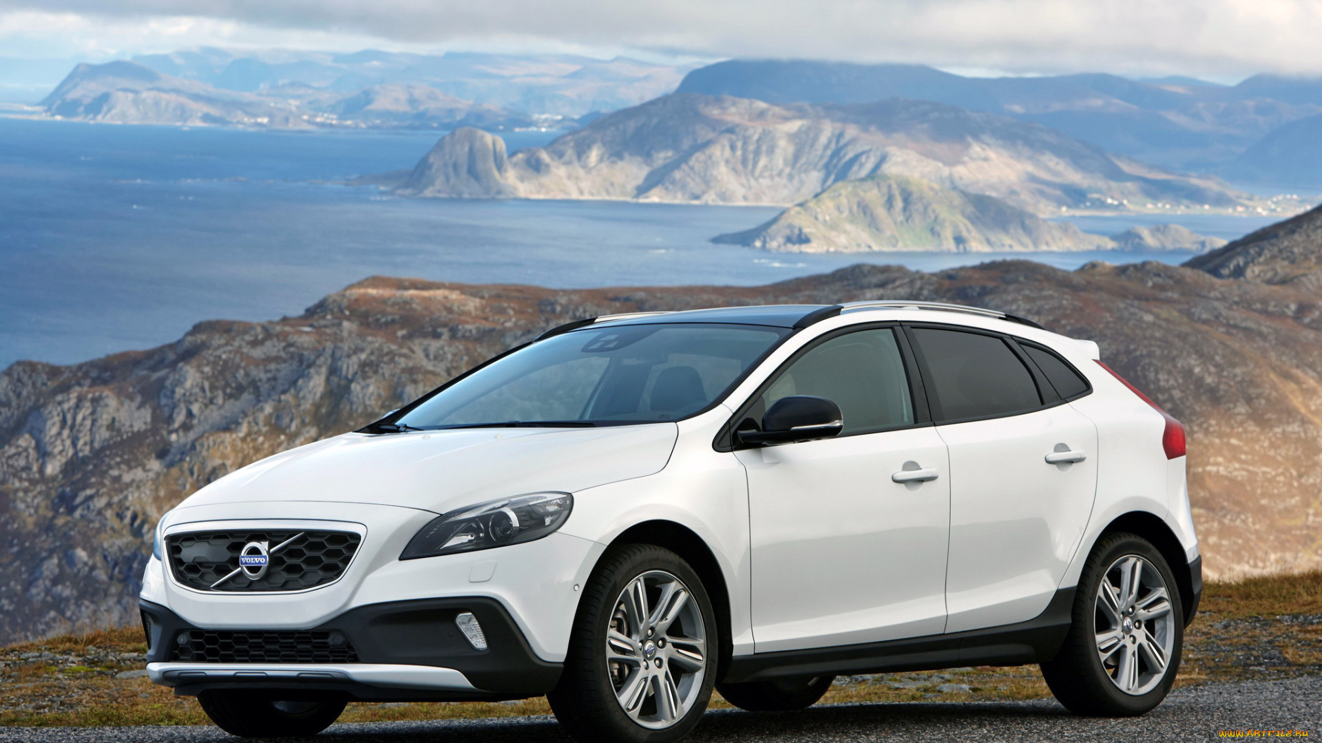 автомобили, volvo, светлый, 2012, d4, country, cross, v40