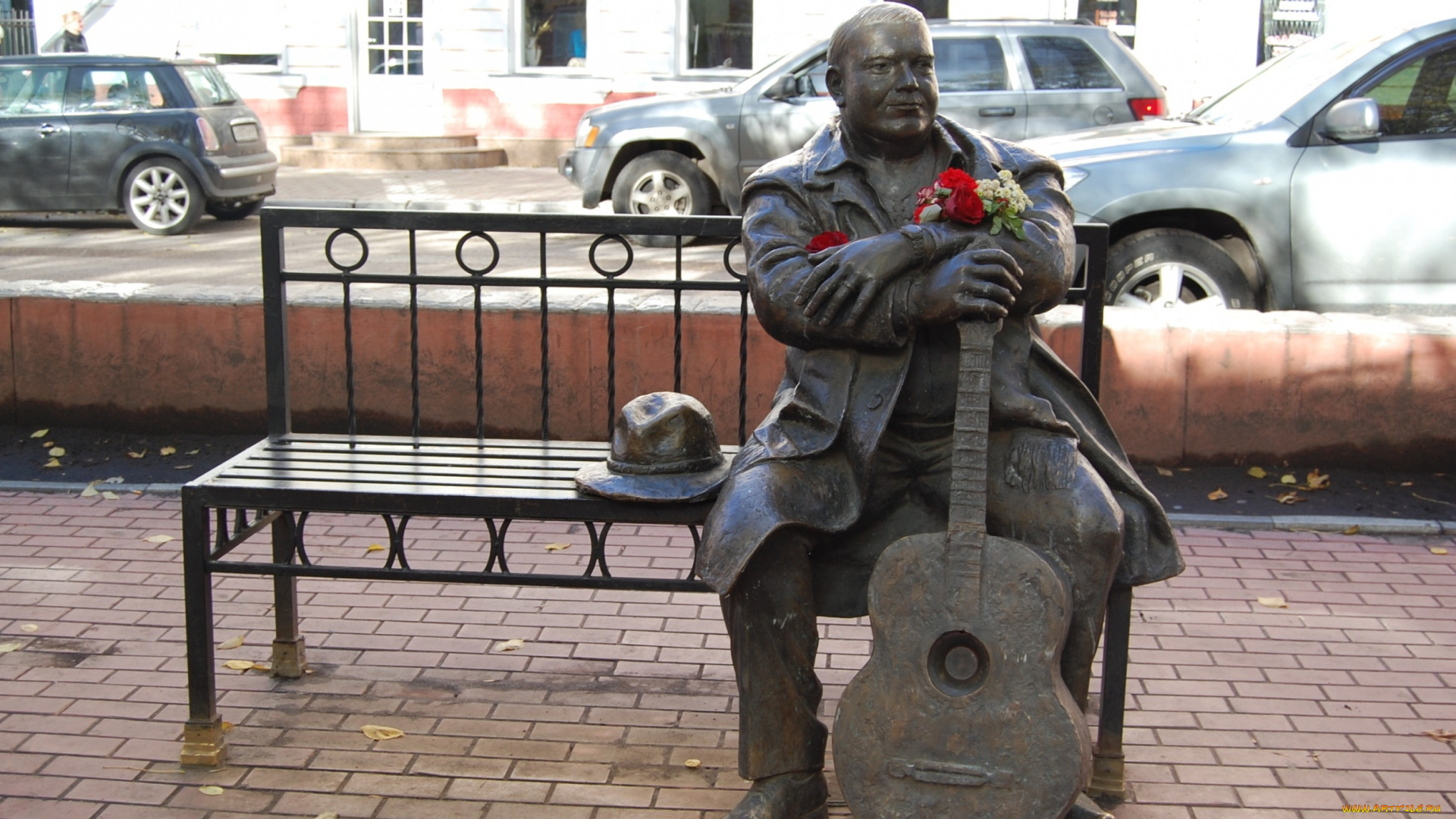 памятник, михаилу, кругу, , тверь, города, -, памятники, , скульптуры, , арт-объекты, памятник, шансон, гитара, михаил, круг