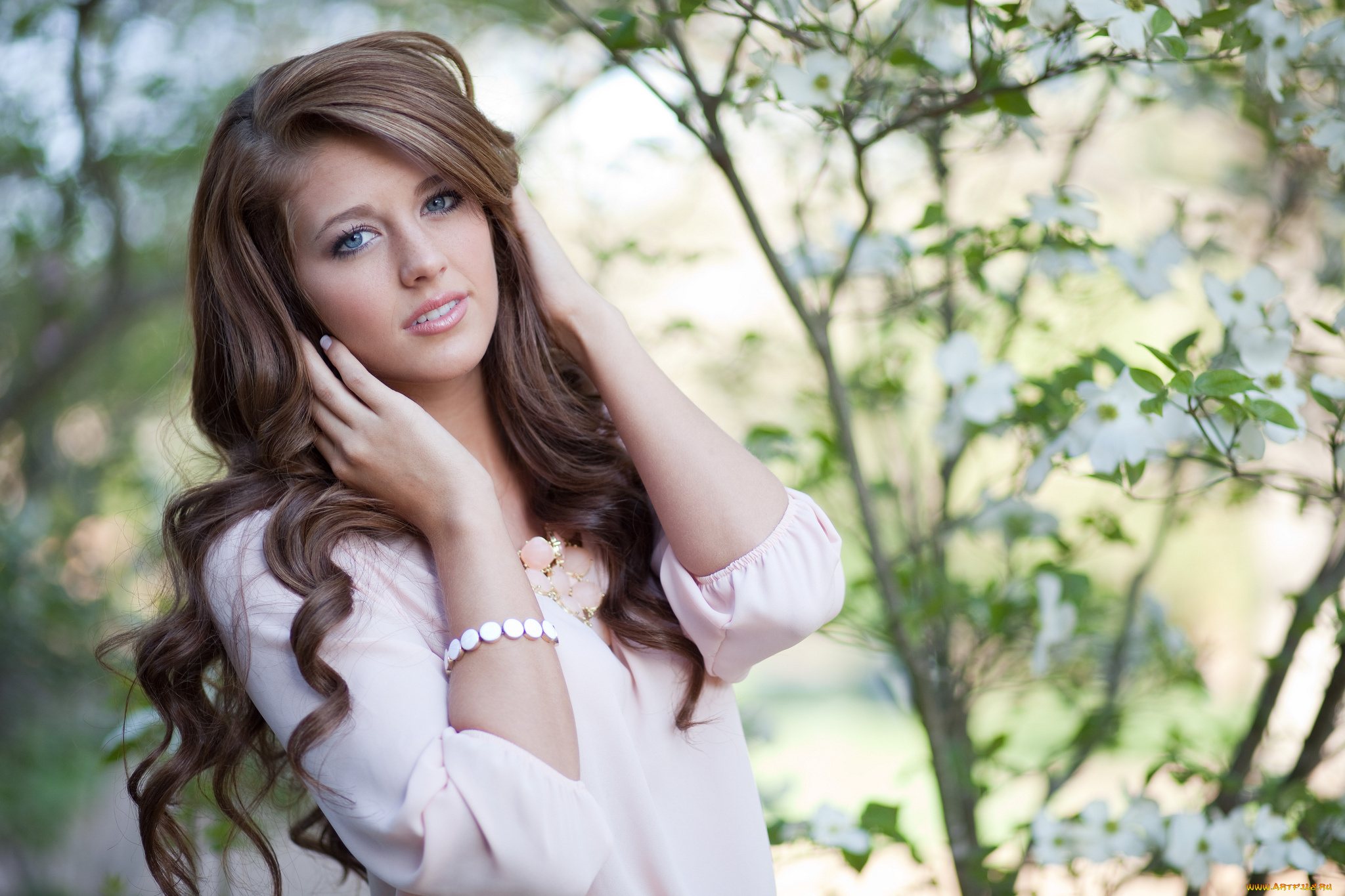 девушки, -unsort, , брюнетки, , шатенки, фон, волосы, взгляд, девушка