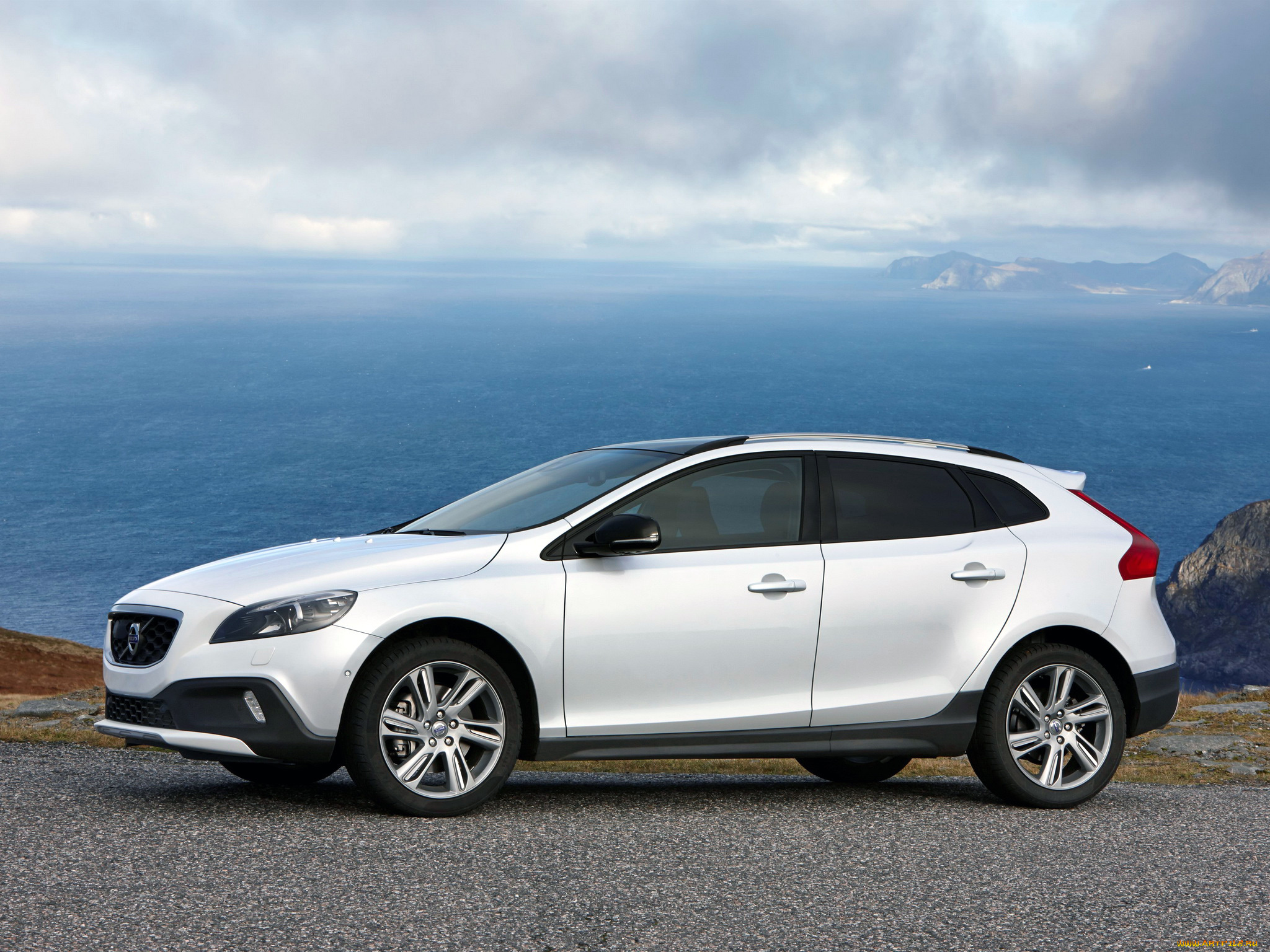 автомобили, volvo, country, cross, v40, светлый, 2012, d4