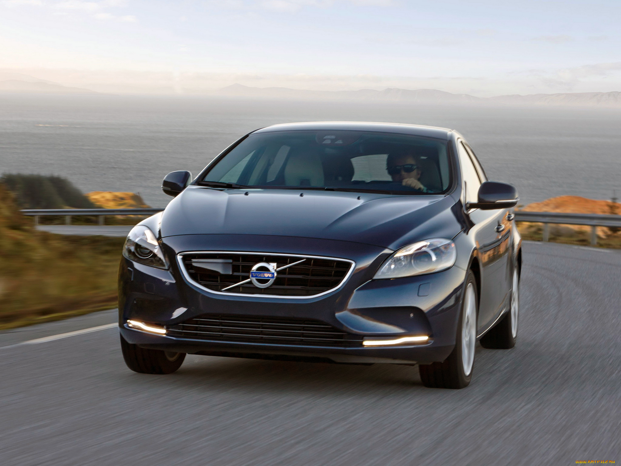 автомобили, volvo, v40, d4, 2012