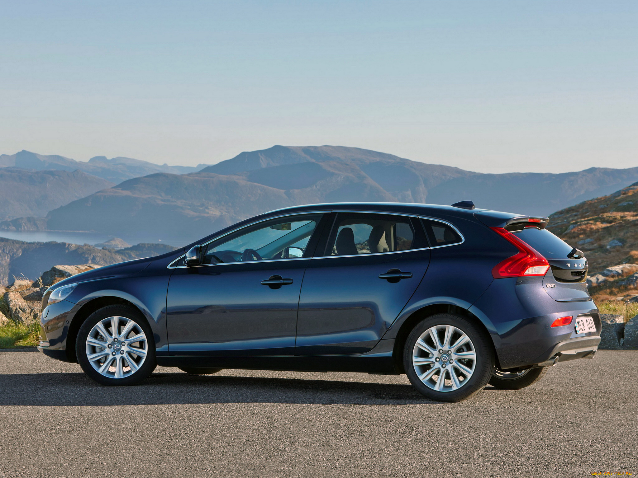 автомобили, volvo, v40, d4, 2012