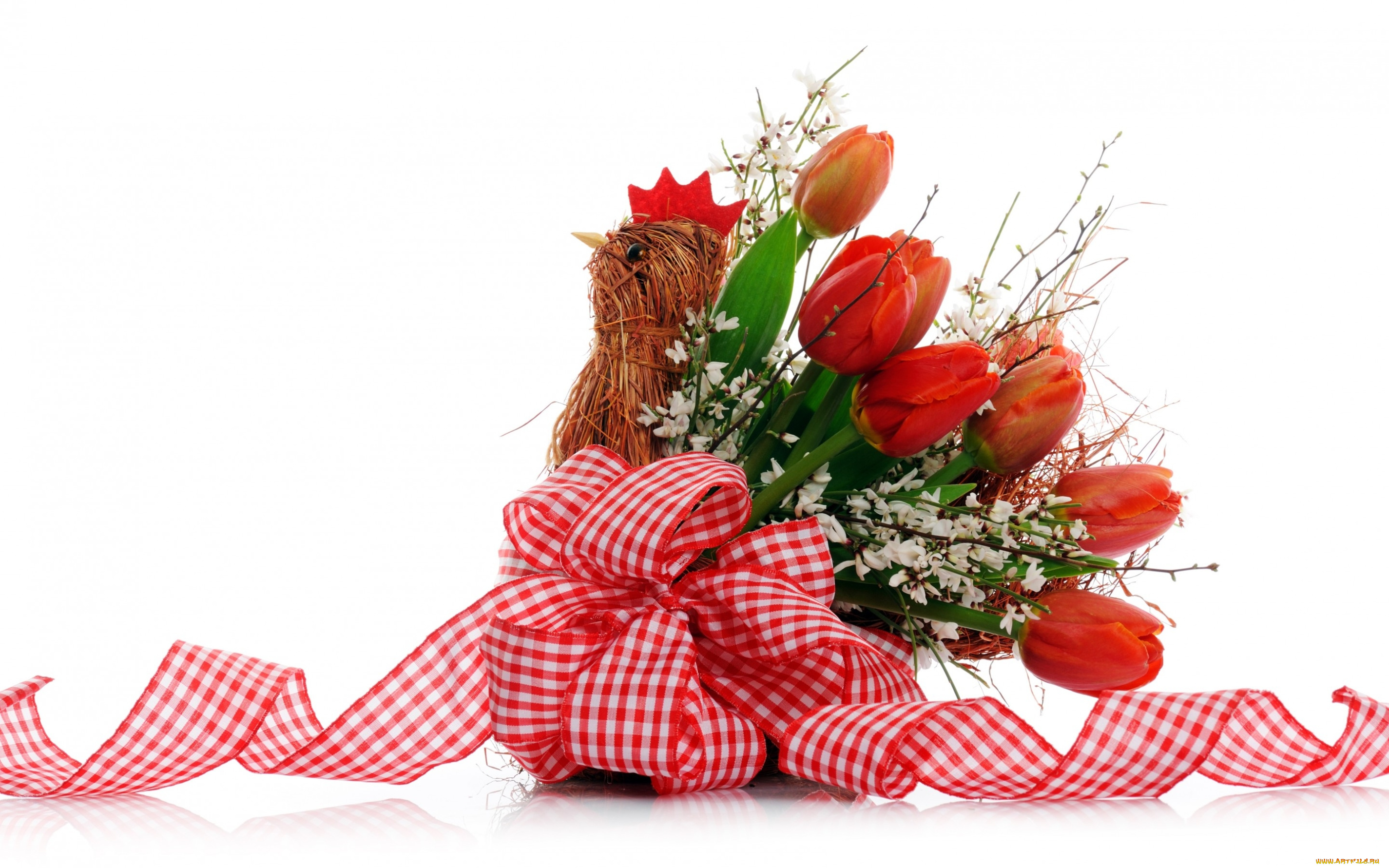 цветы, тюльпаны, букет