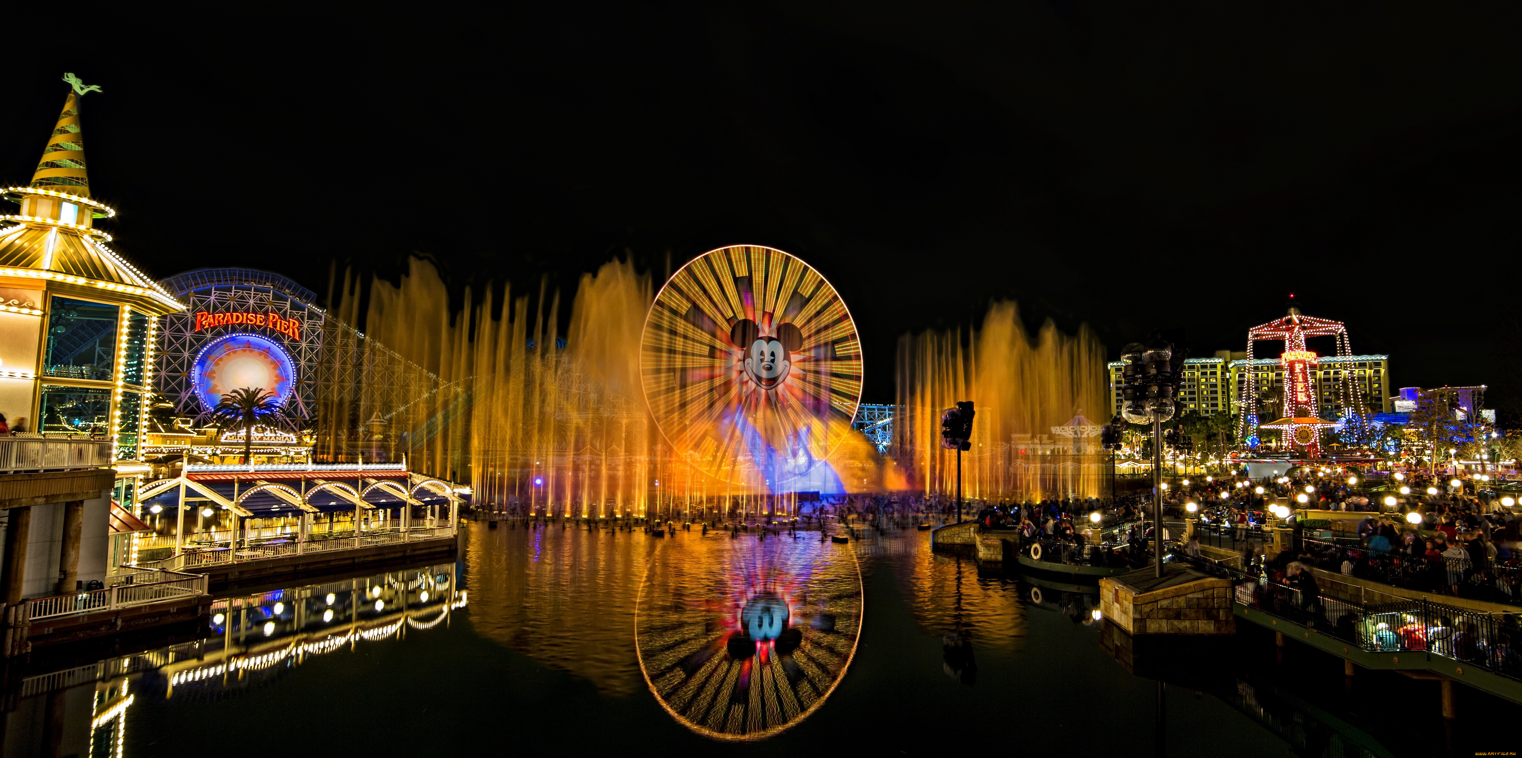 диснейленд, города, микки