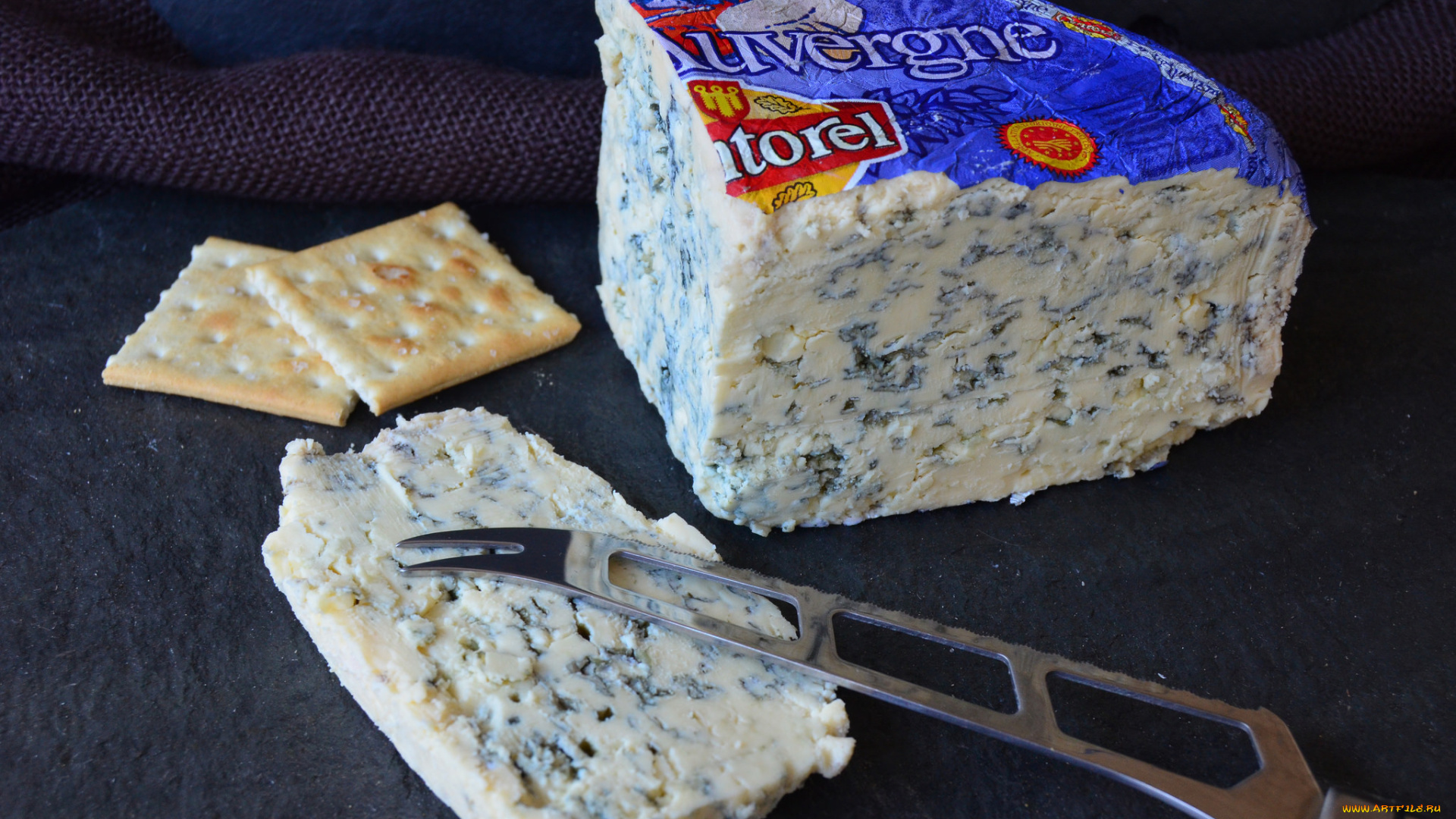 bleu, de, auvergne, еда, сырные, изделия, сыр