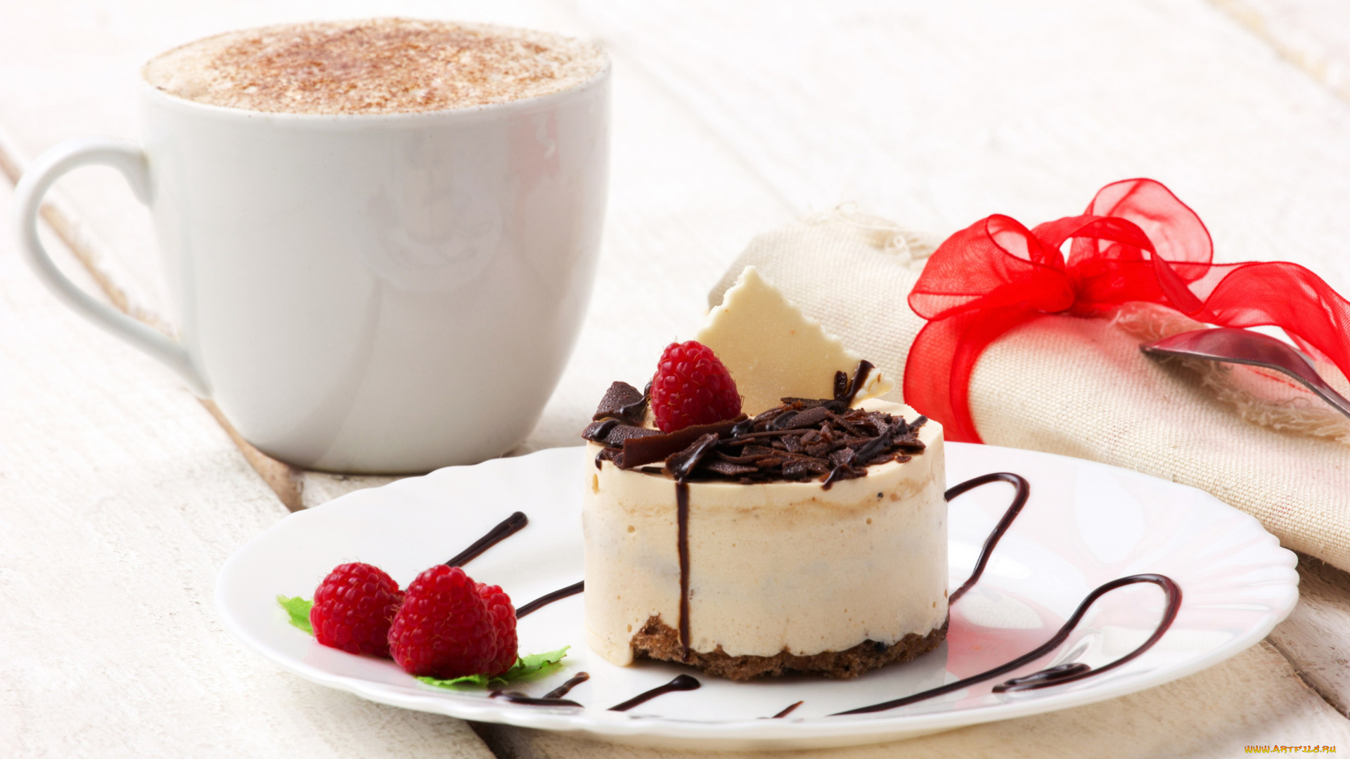 еда, мороженое, , десерты, малина, шоколад