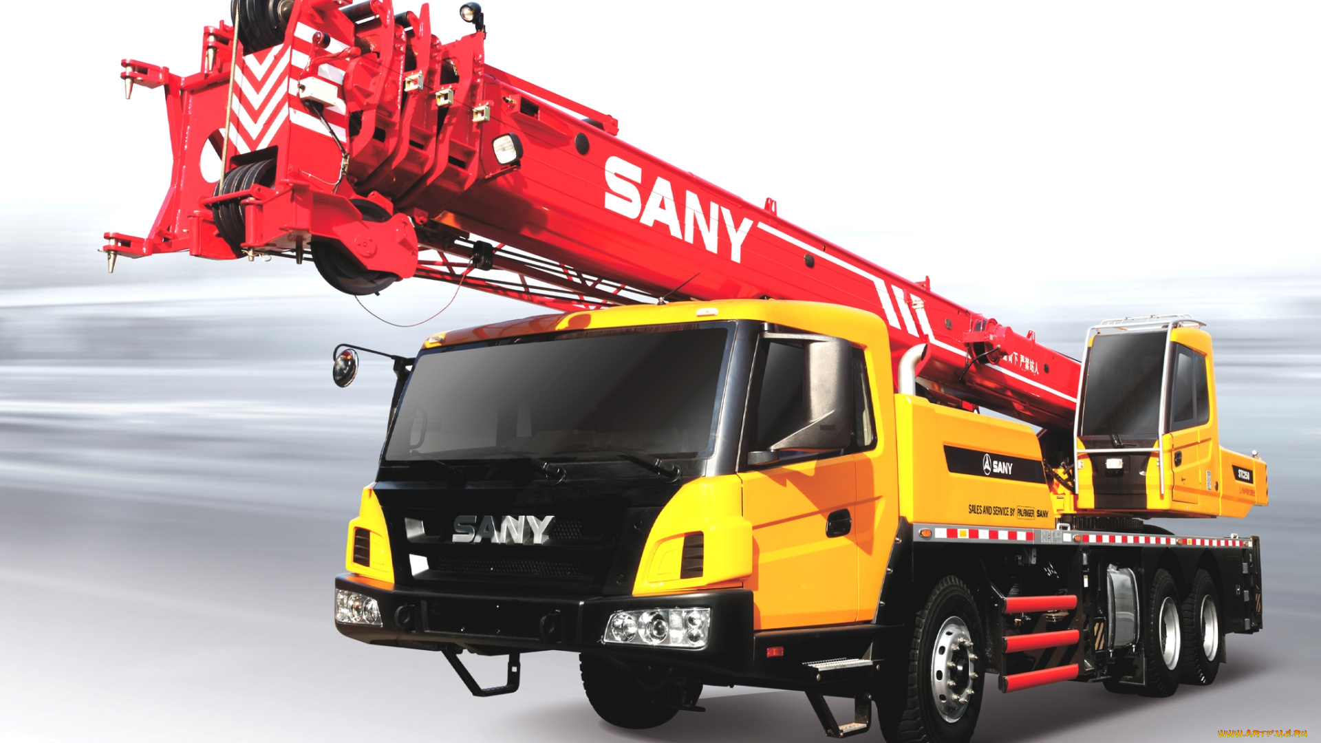 техника, краны, stc250, sany