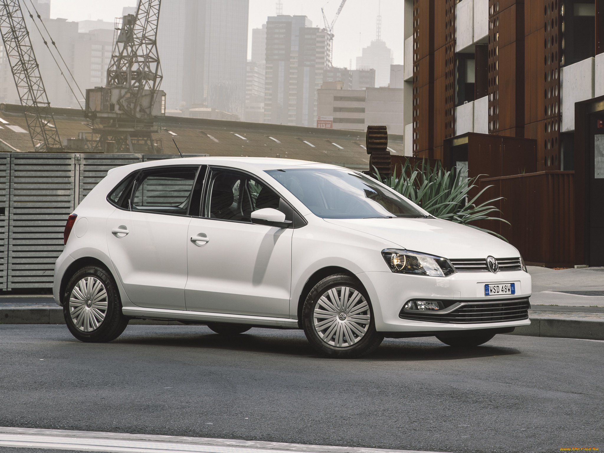 автомобили, volkswagen, polo, tsi, 5-door, au-spec, typ, 6r, 2014г, светлый