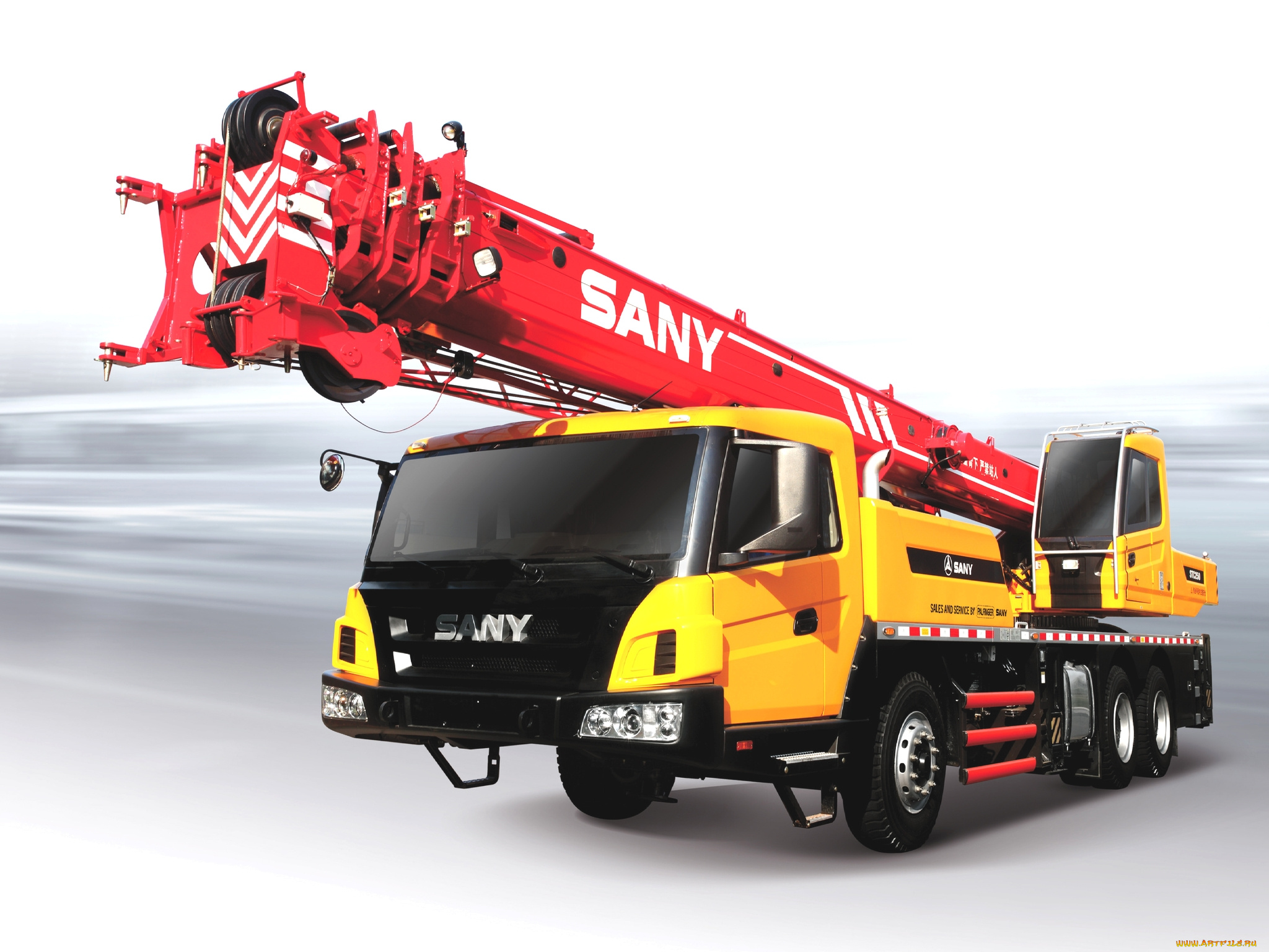 техника, краны, stc250, sany