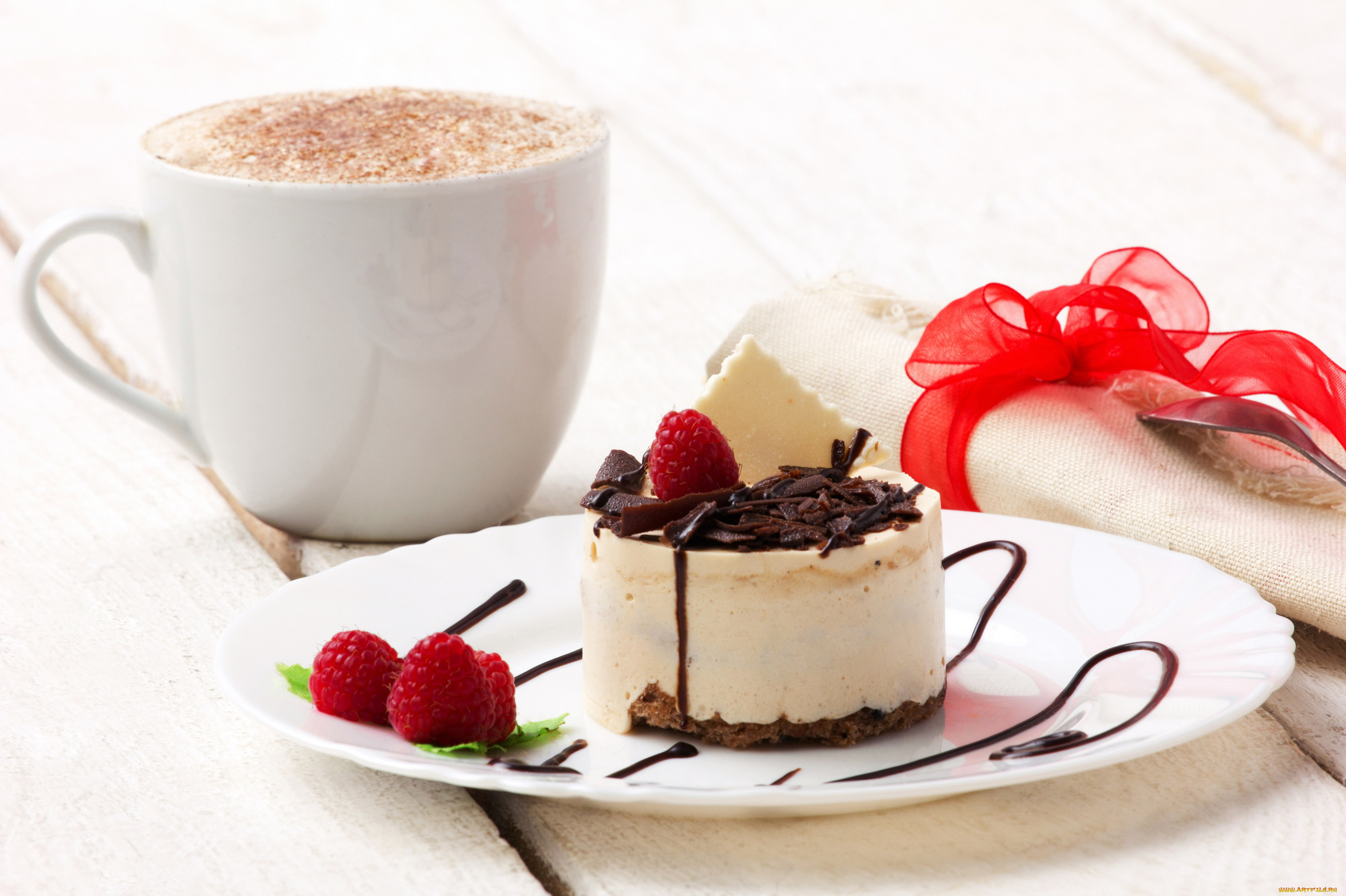 еда, мороженое, , десерты, малина, шоколад