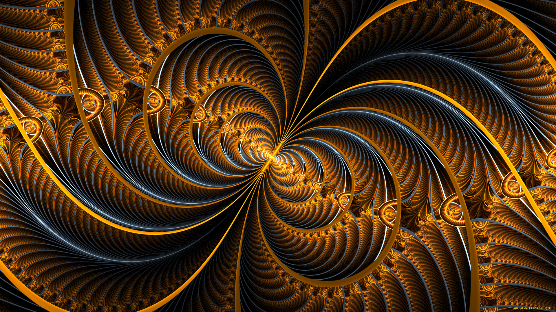 3д, графика, фракталы, , fractal, цвета, фон, узор