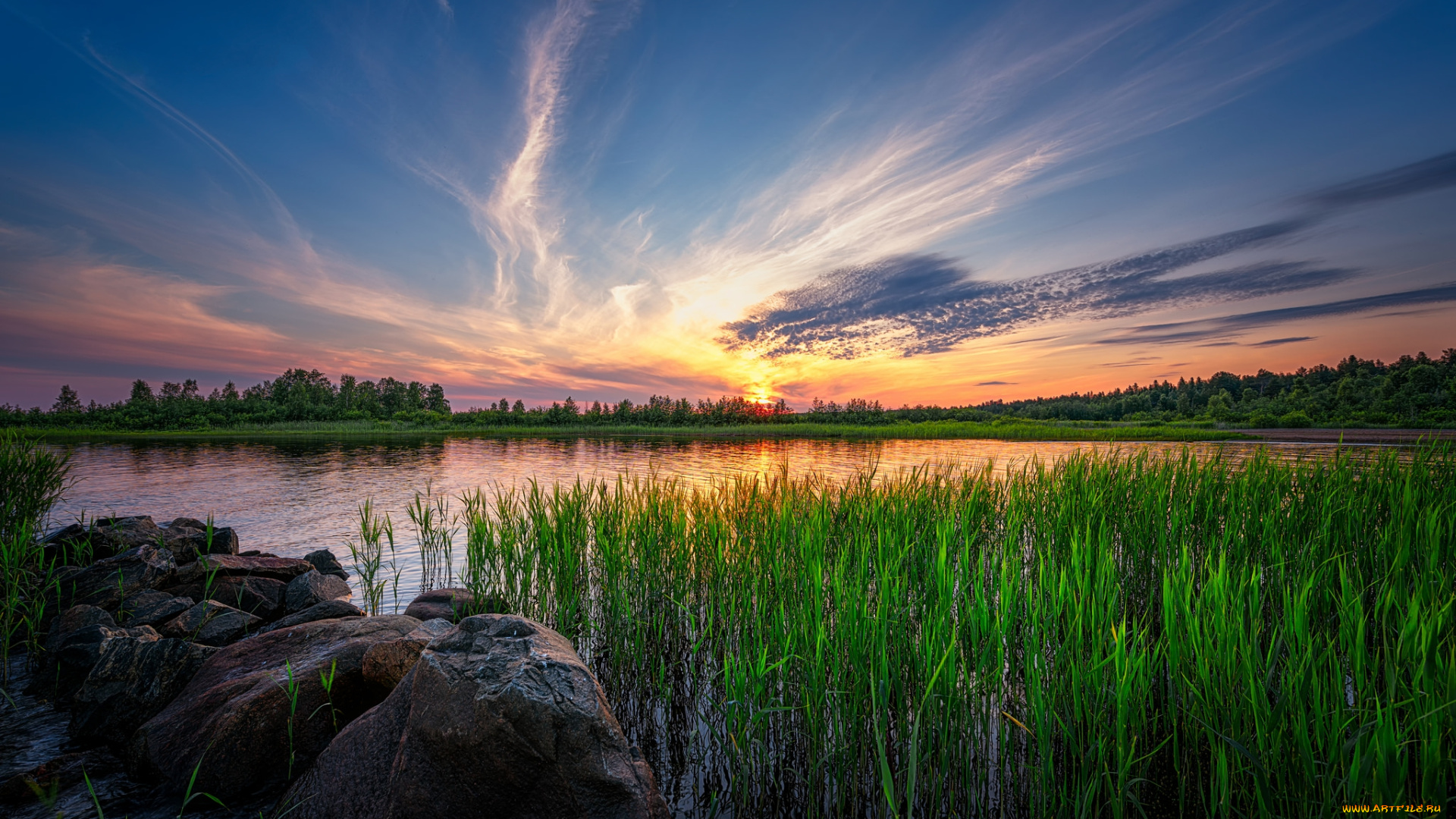 природа, восходы, закаты, рассвет