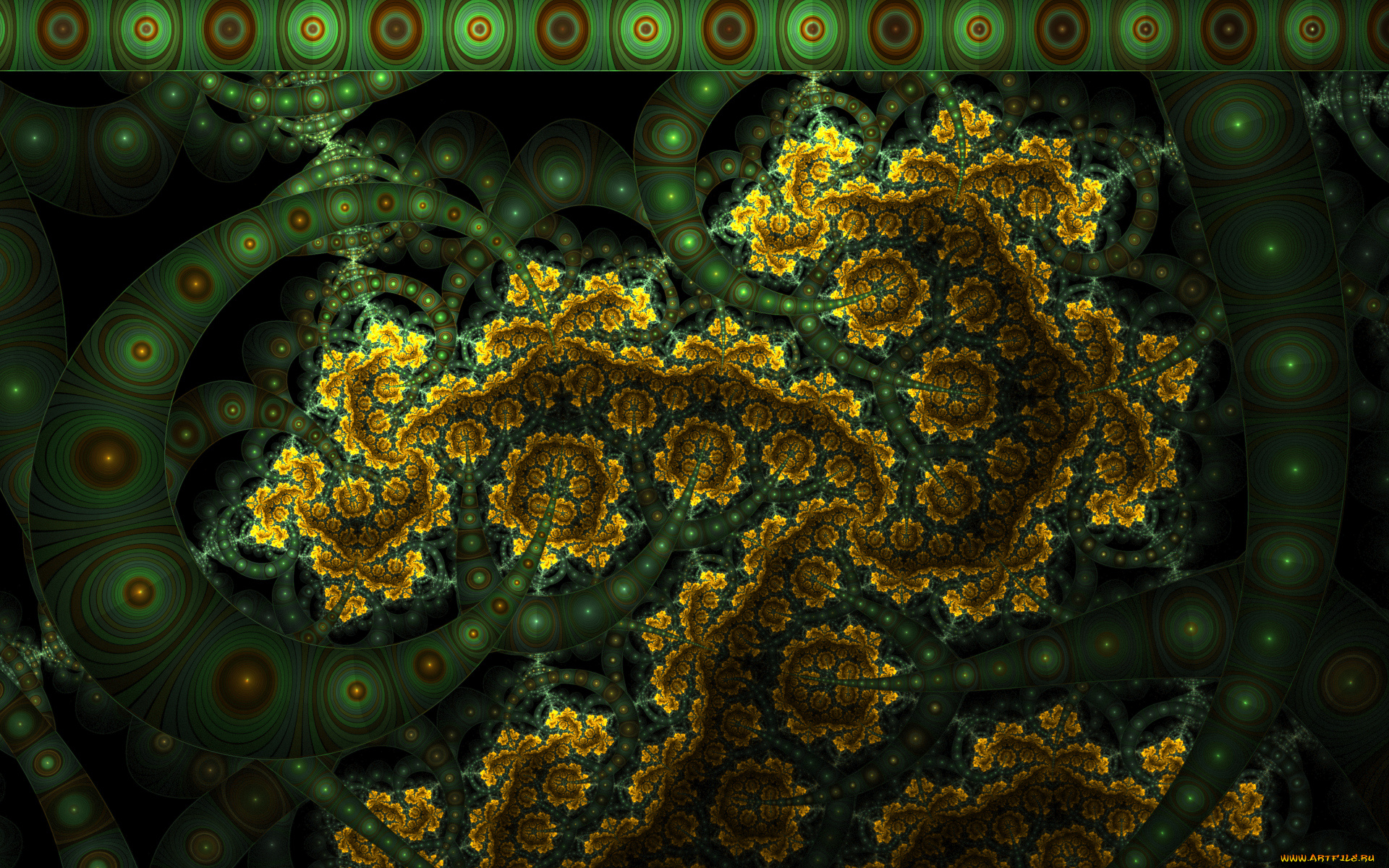 3д, графика, фракталы, , fractal, фон, цвета, узор